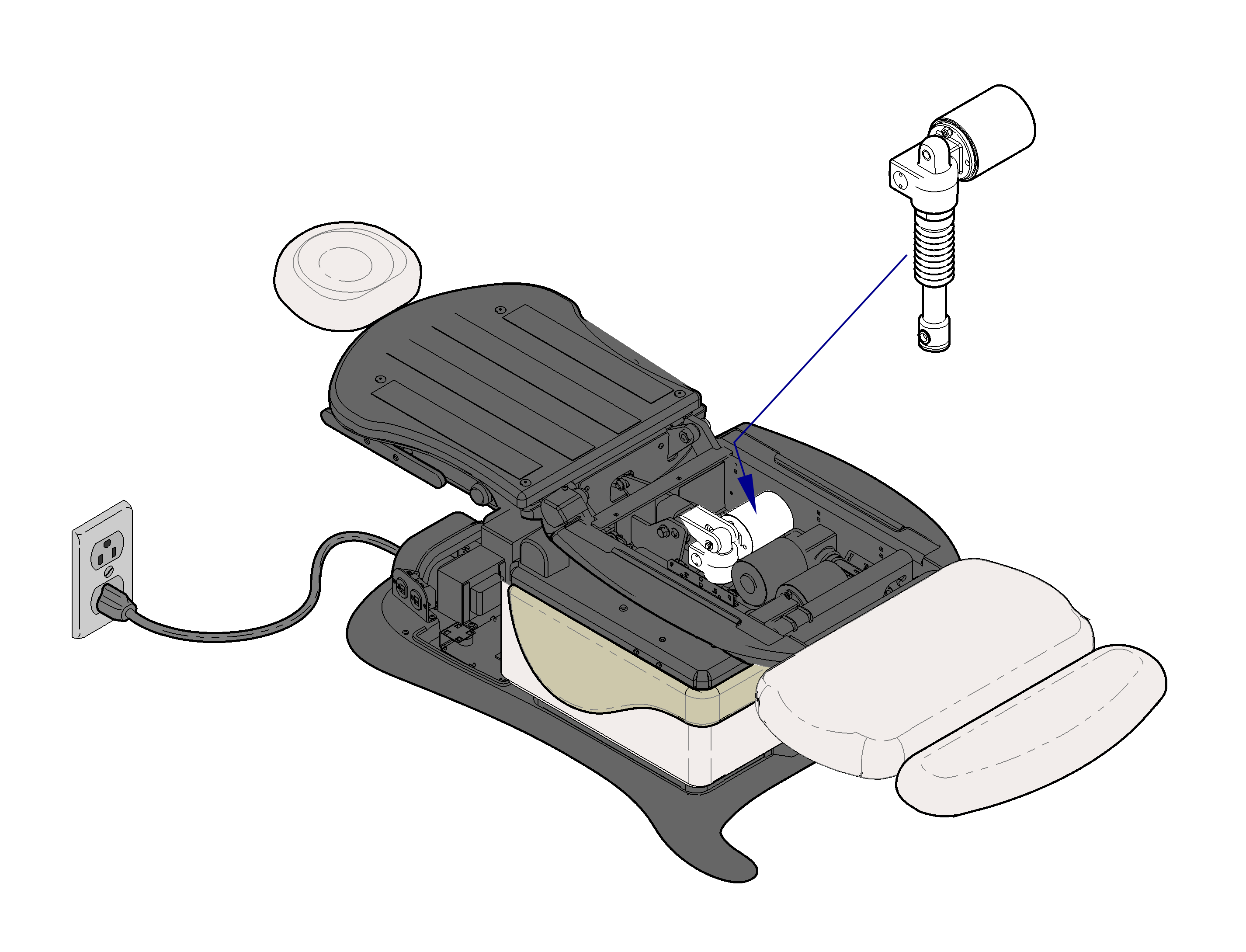 Tilt up/down function