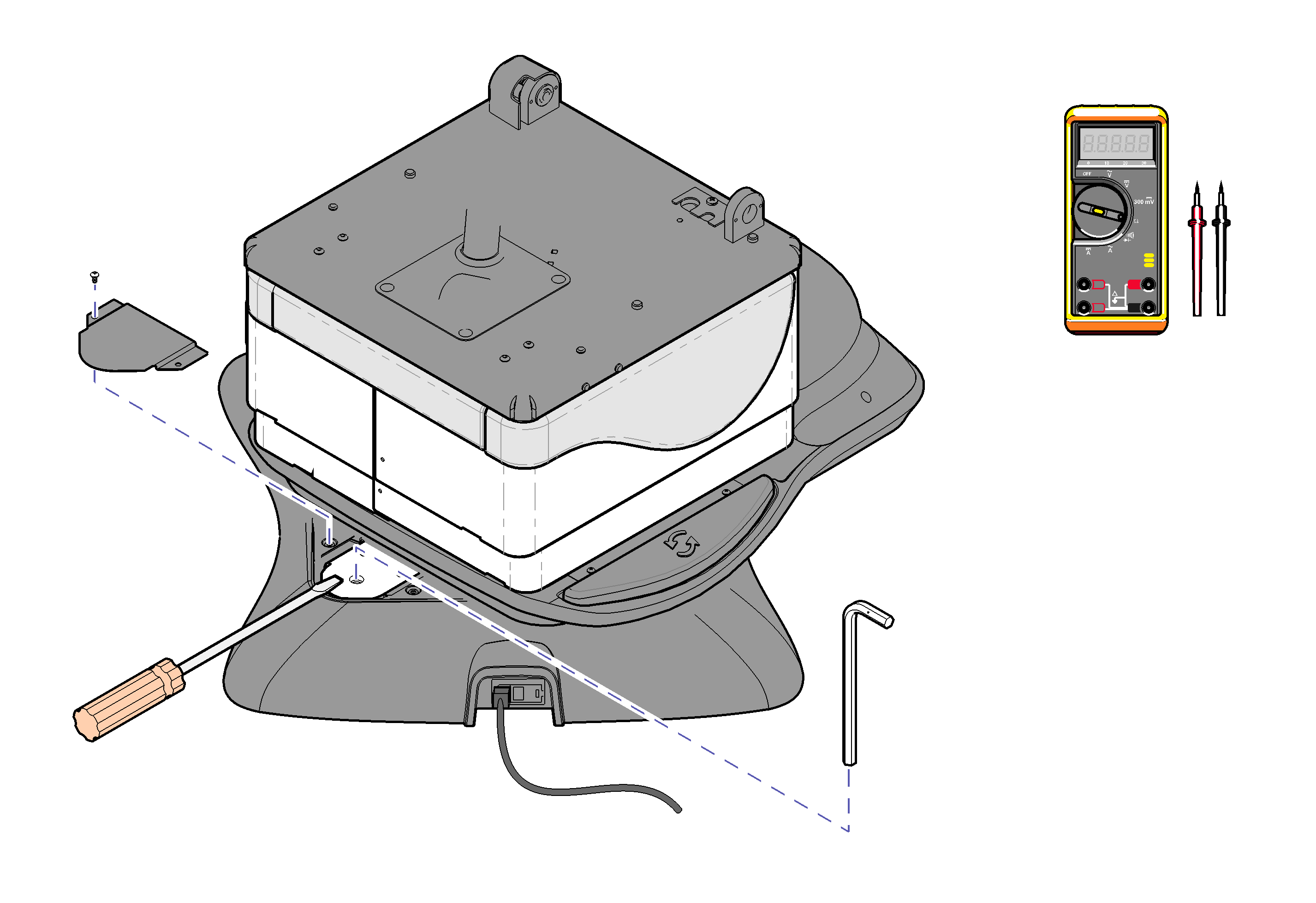 Rotational Base Brake System
