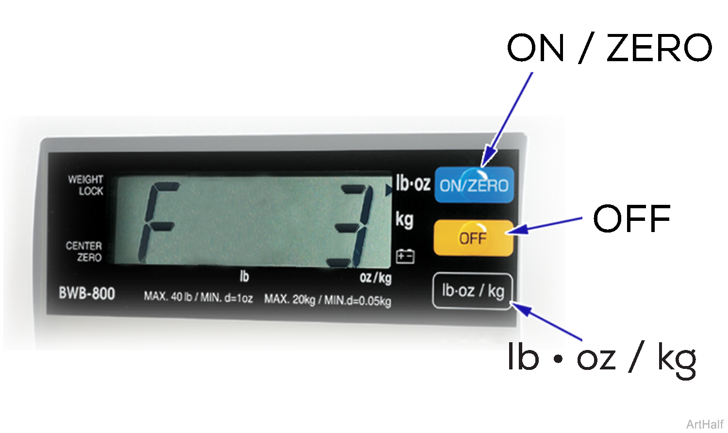 640 Exam Table Digital Scale