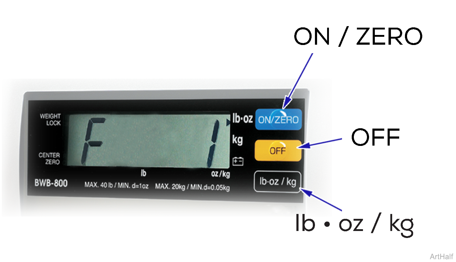 640 Exam Table Digital Scale