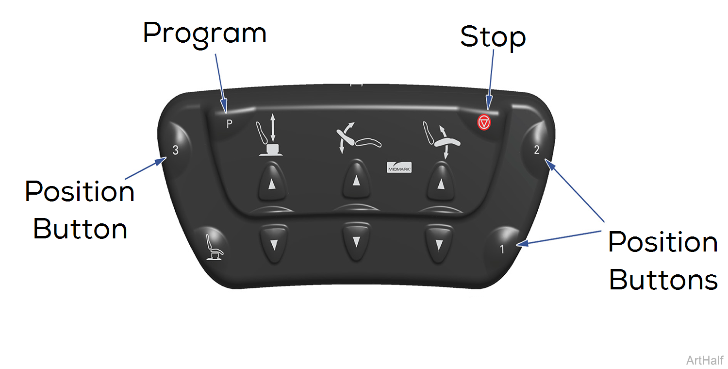 647 Chair Foot Control