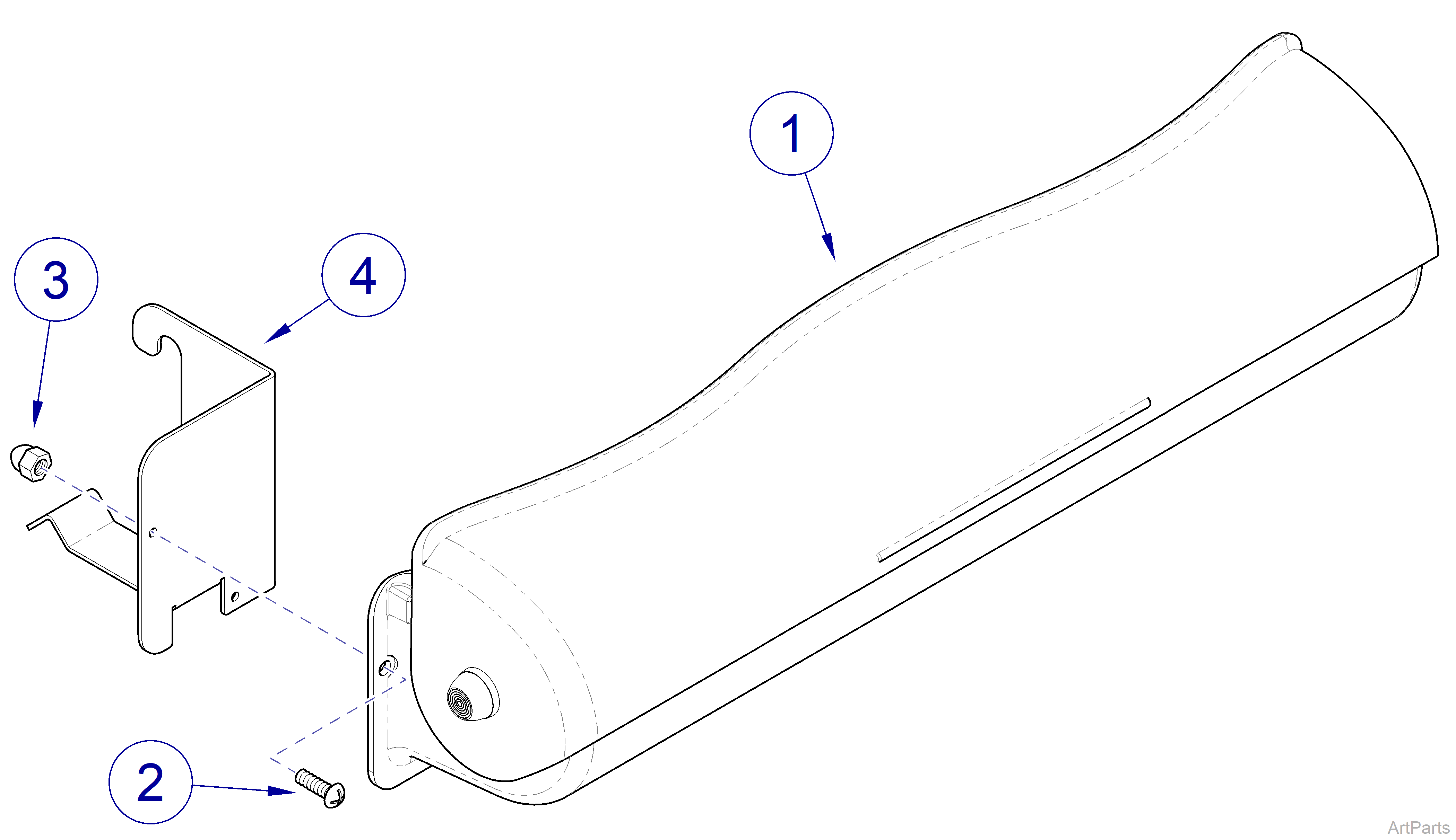 9A419 Paper Roll Holder