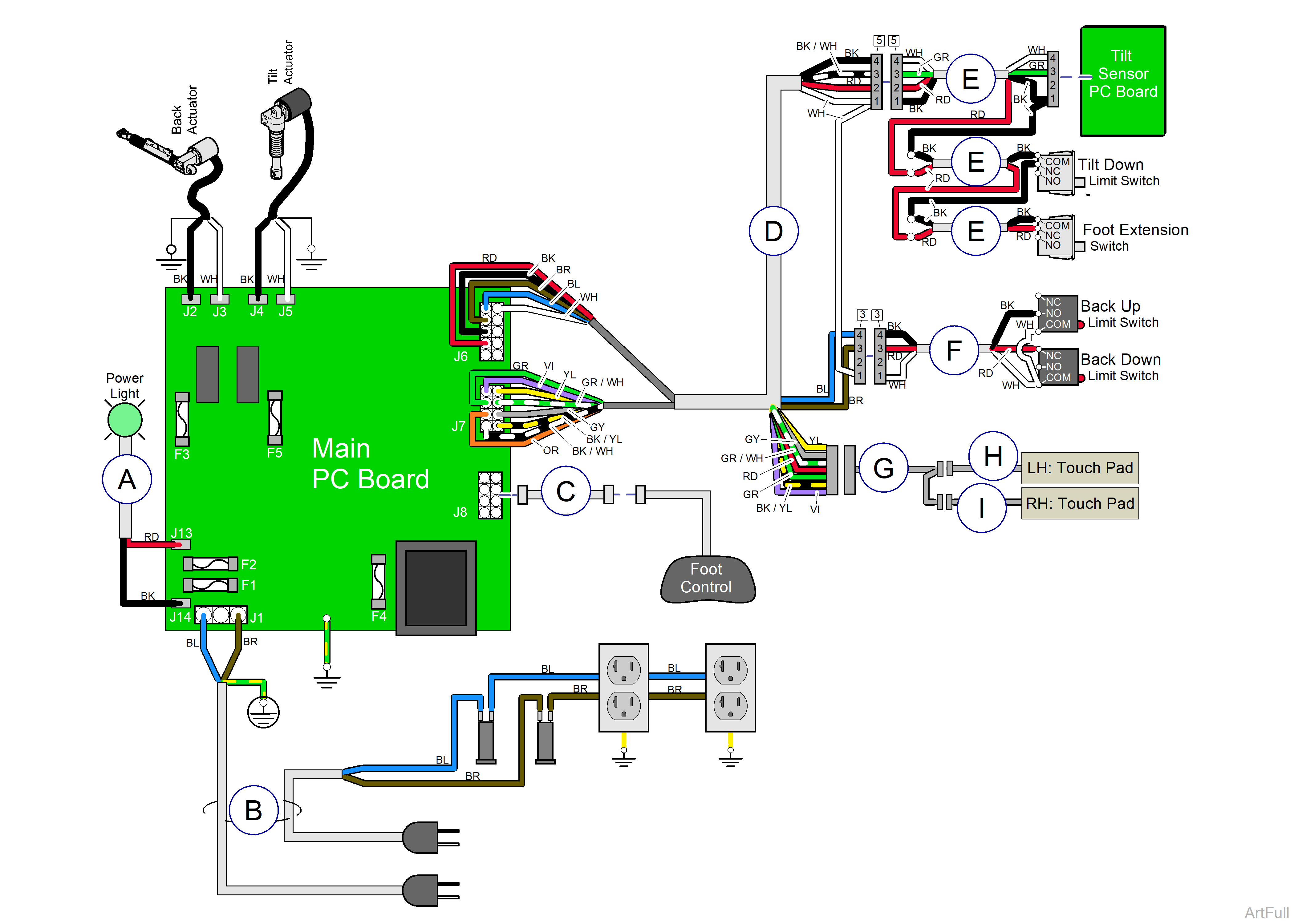 646 Chair Wiring Diagram