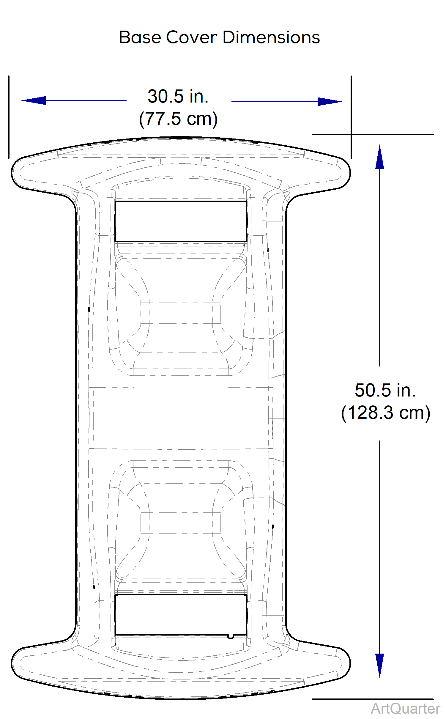 244 Table Dimensions