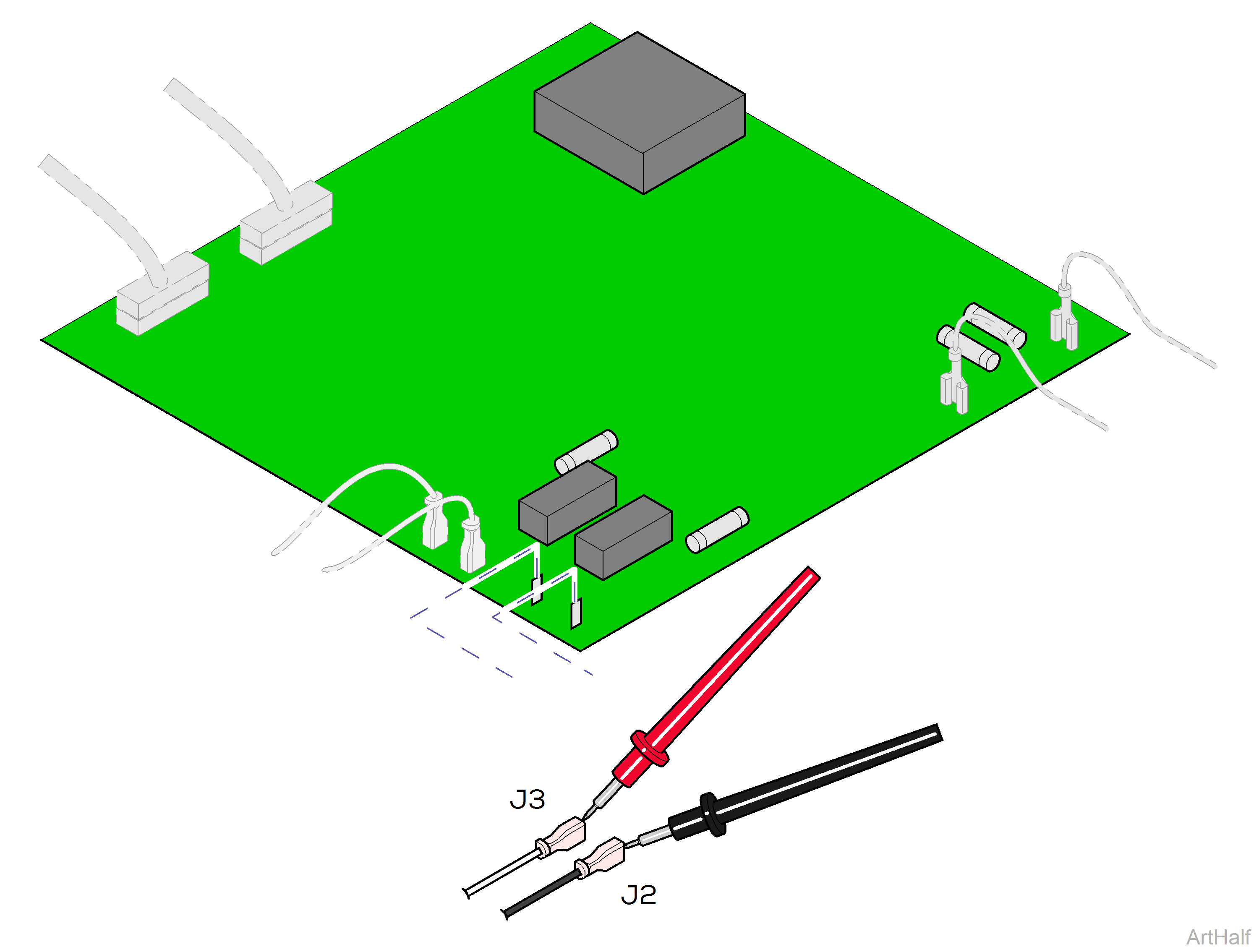 646 Chair Back Actuator / Limit Switches Test and Repair