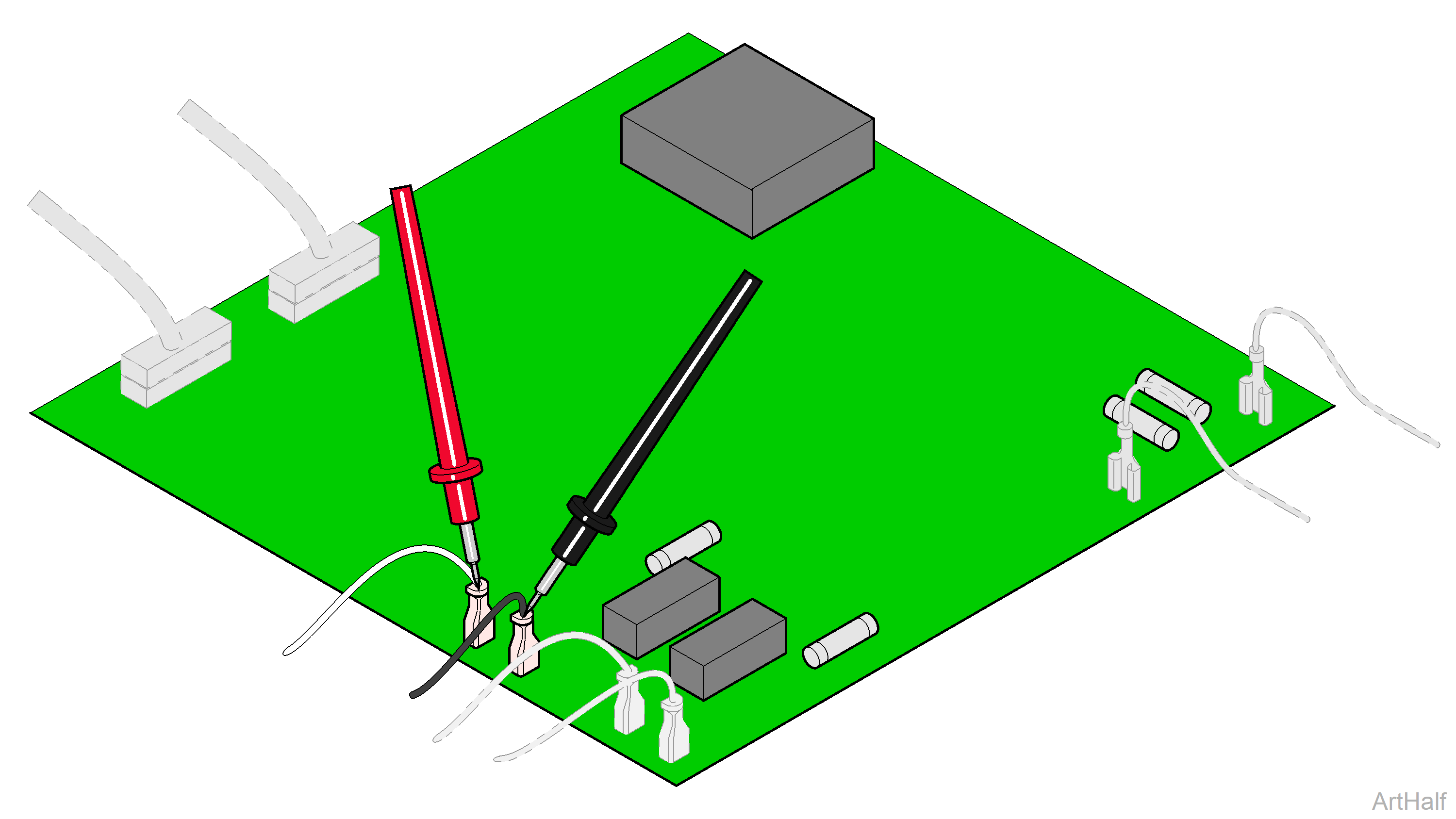 646 Chair Tilt Actuator / Limit Switch / Sensor PC Board