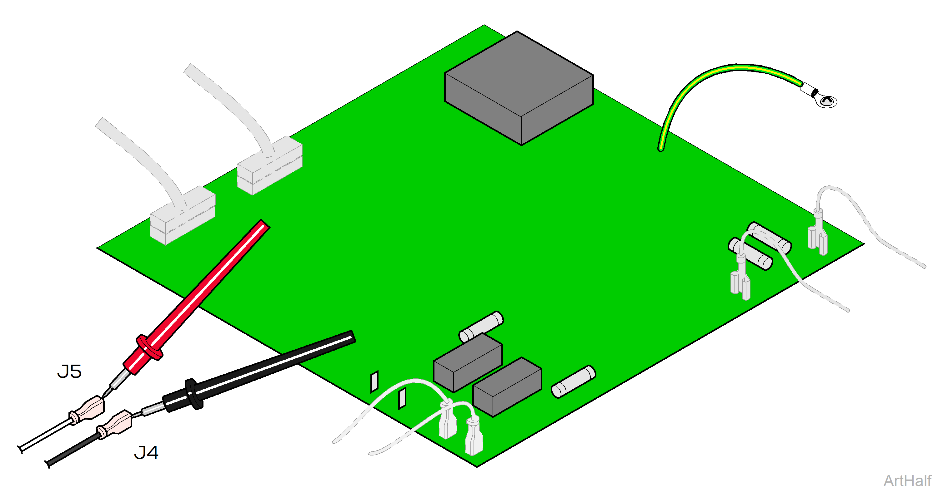 646 Chair Tilt Actuator / Limit Switch / Sensor PC Board Test and Repair