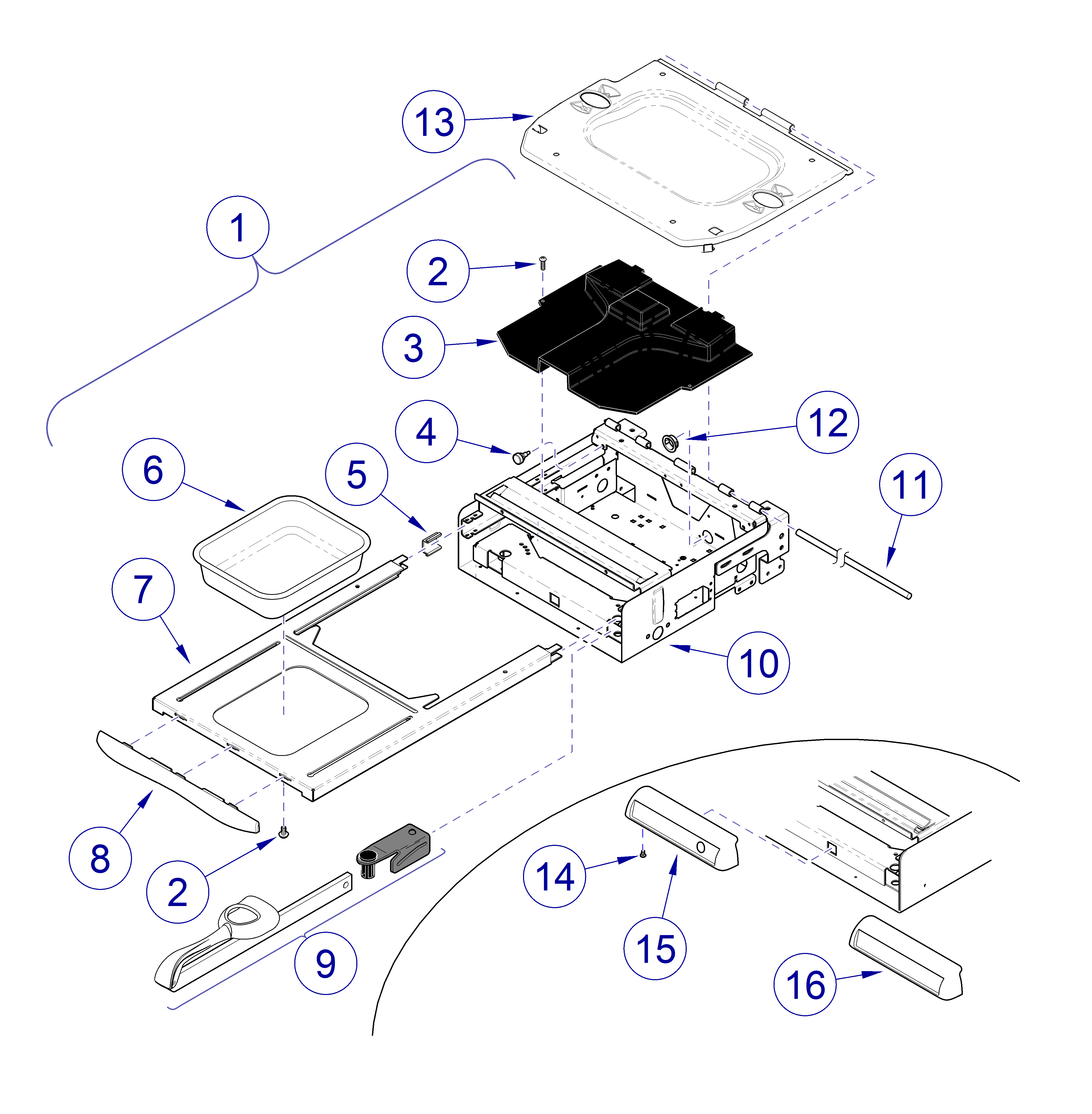 625 Table Seat Section