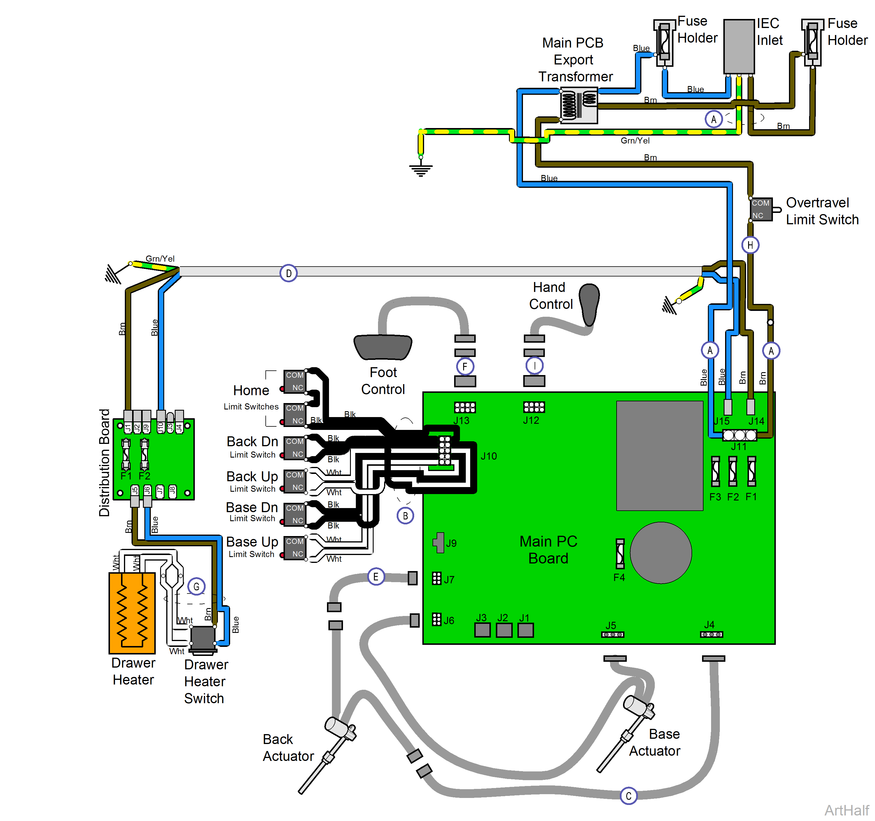 625 Table -006 Wiring Diagram