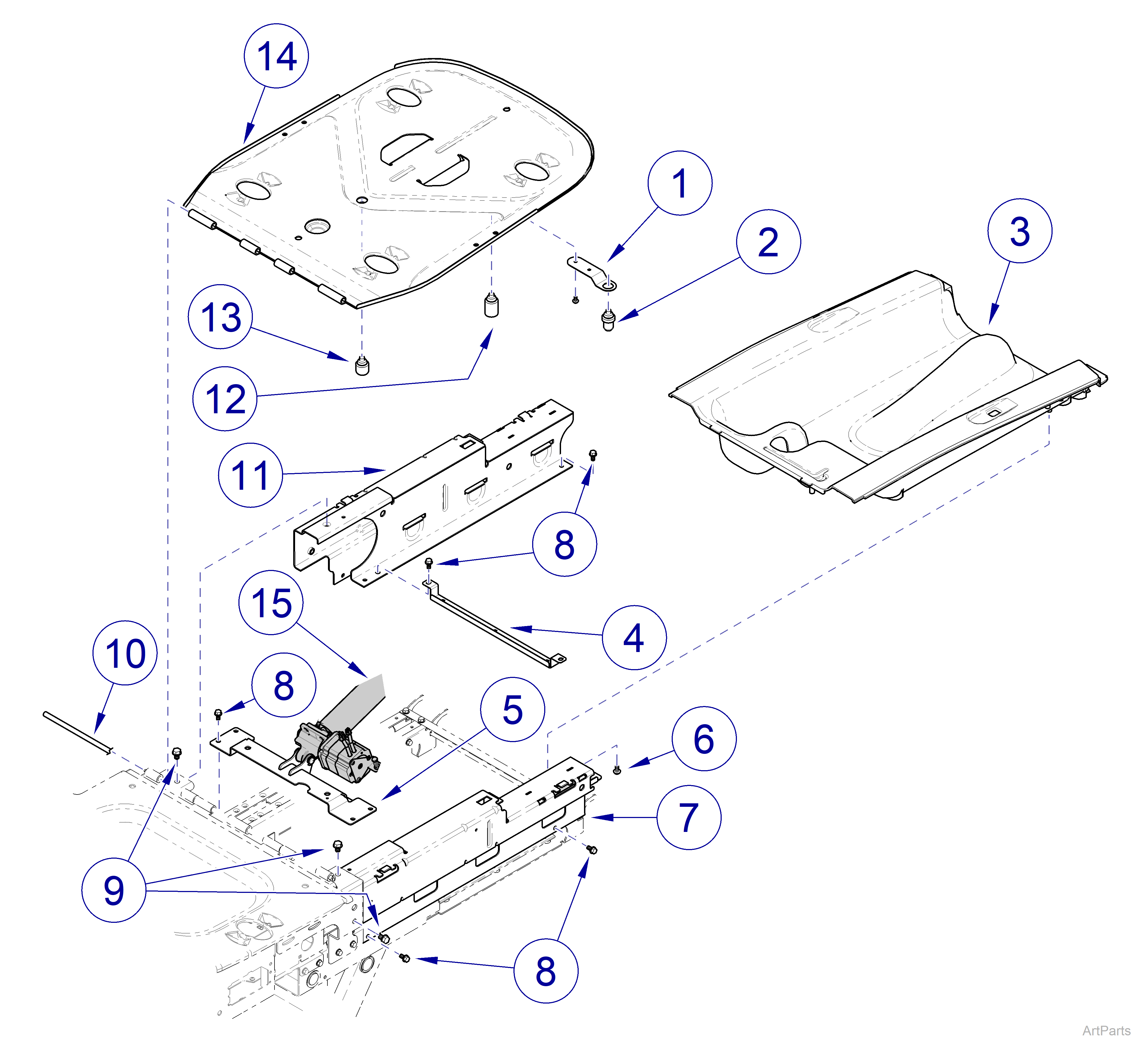 625 Table Back Section