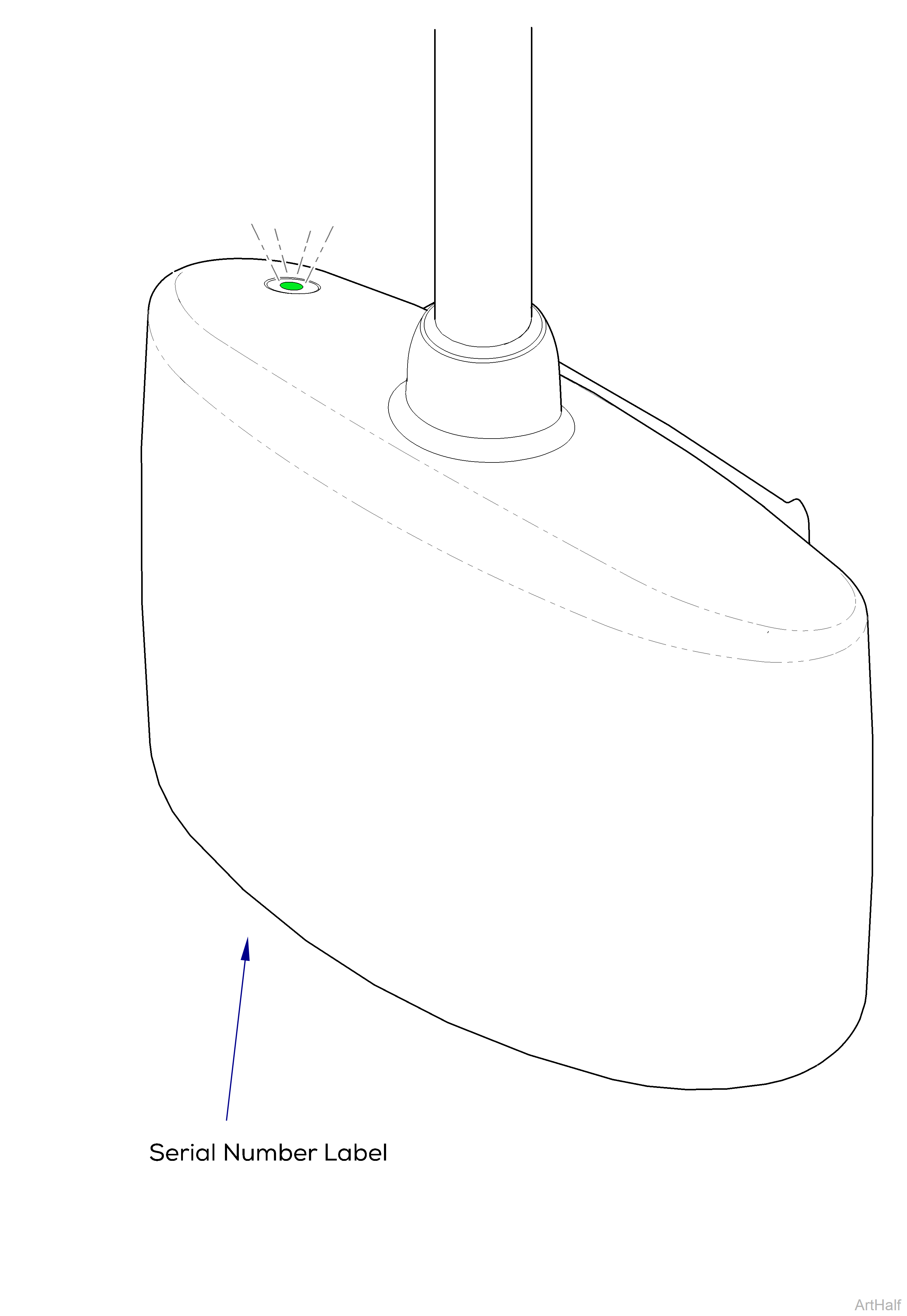 253 Light Serial Number Location