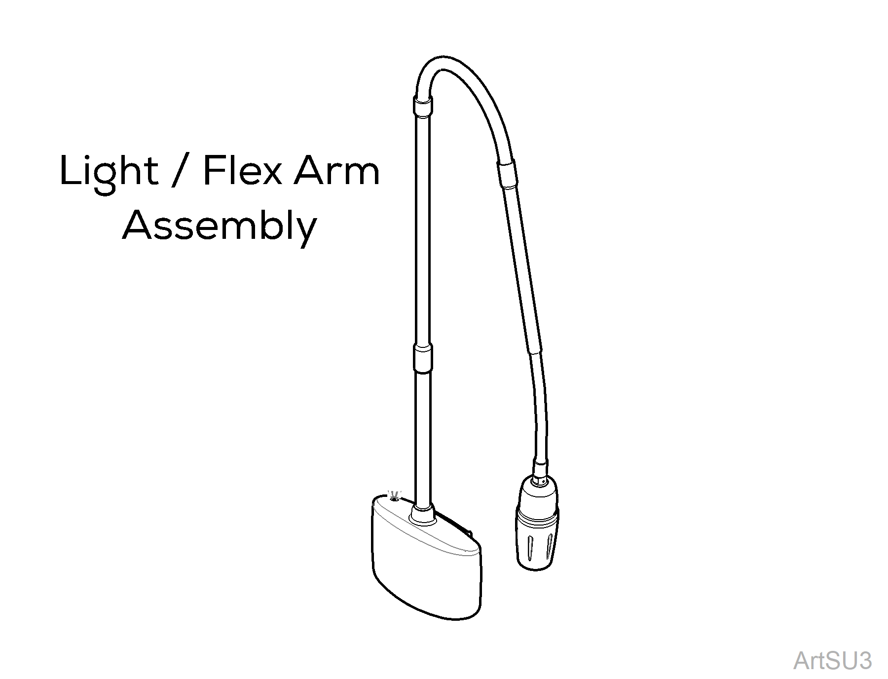 Light / flex Arm Assembly