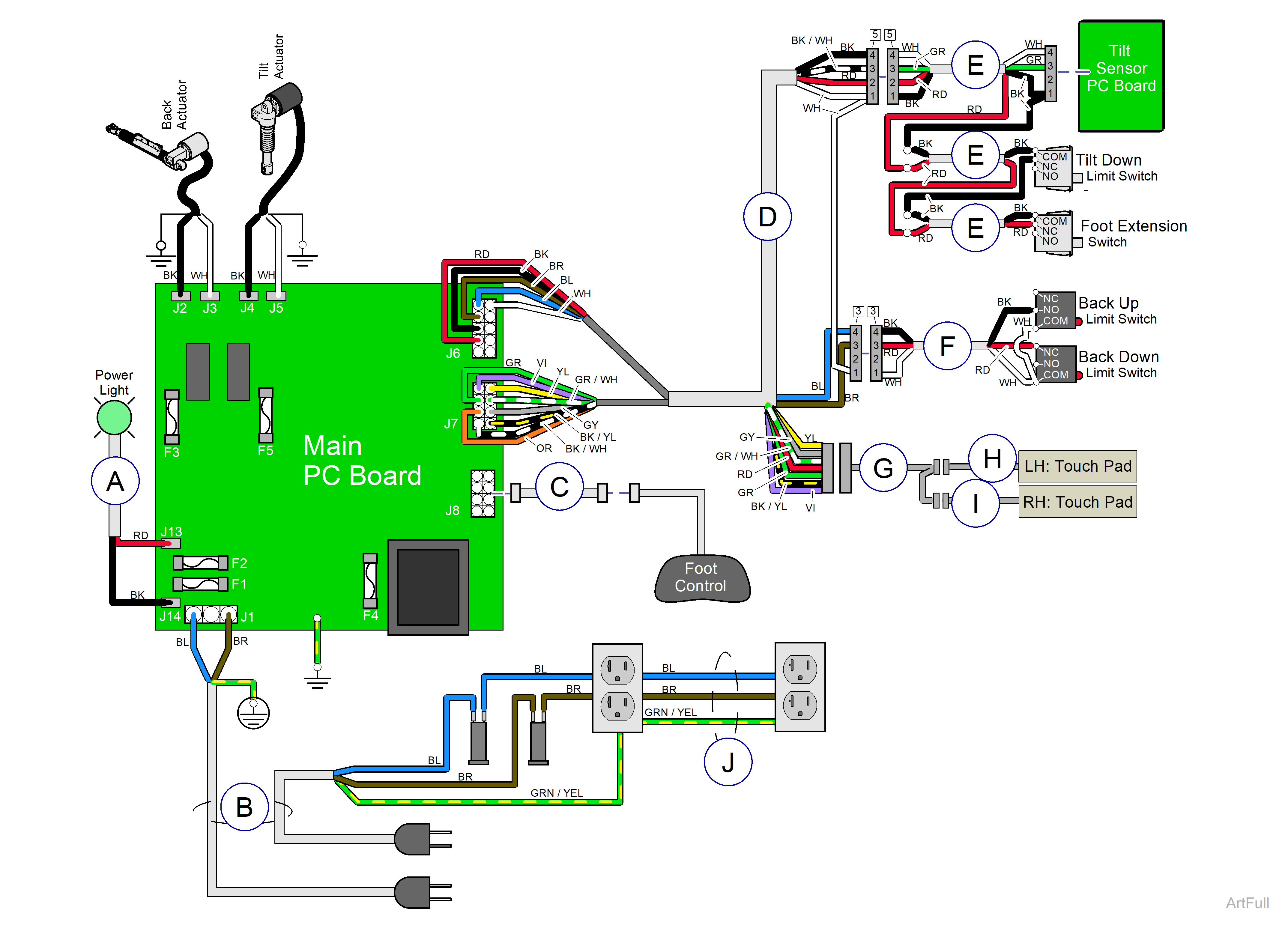 646 Chair Wiring Diagram