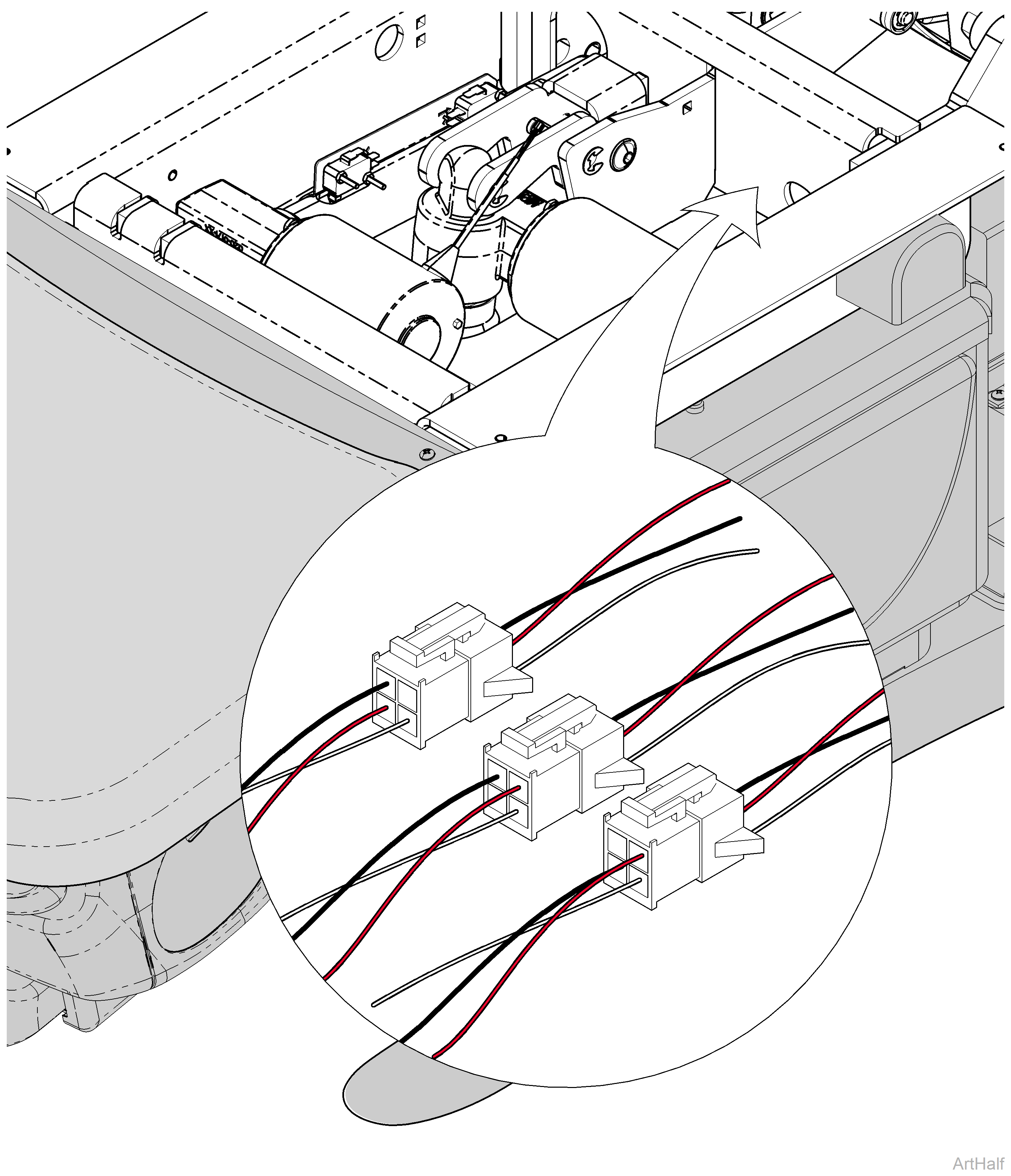 647 Chair Limit Switch Harness Test