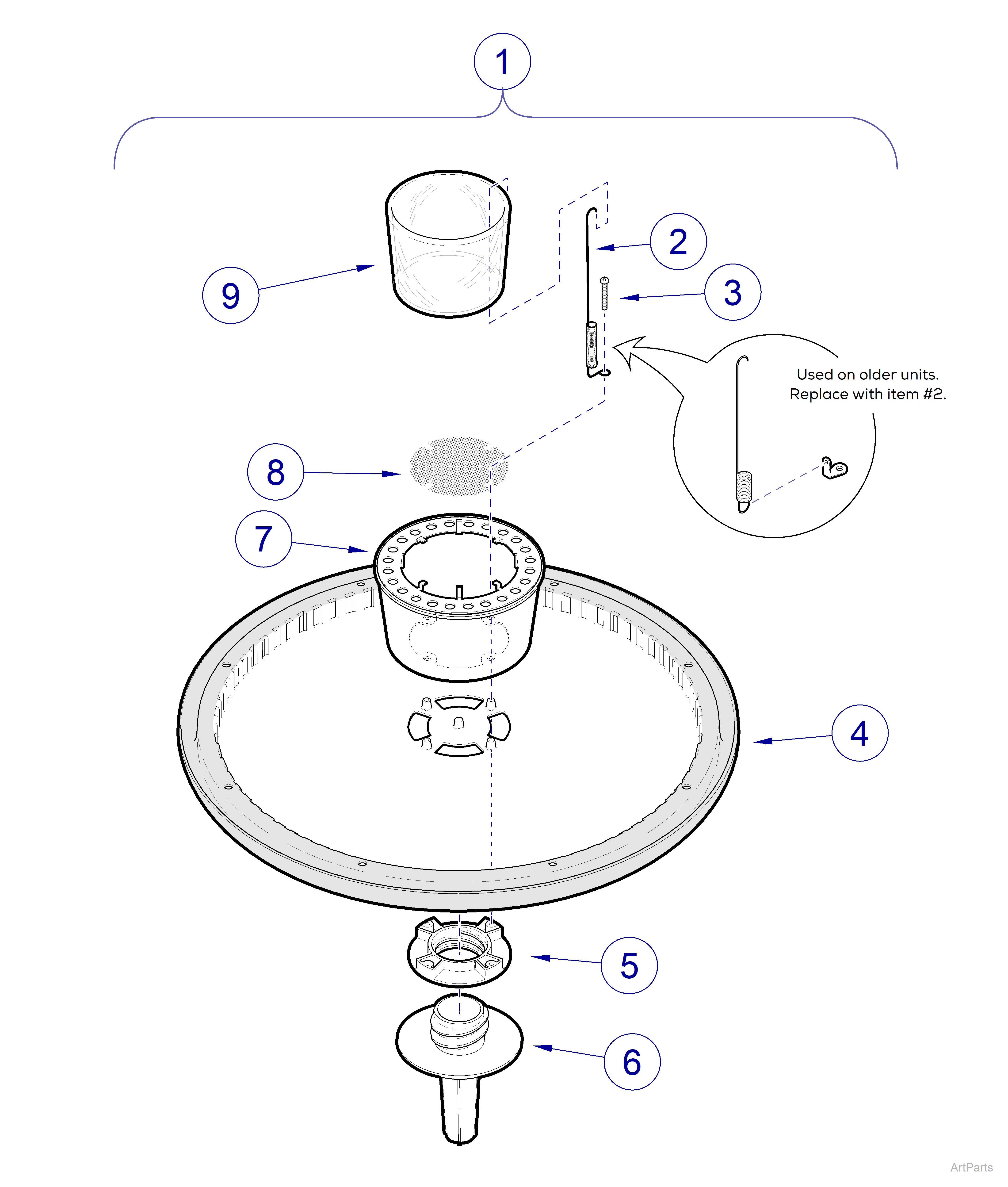 355 Ceiling Lighting System] Faceplate Assembly