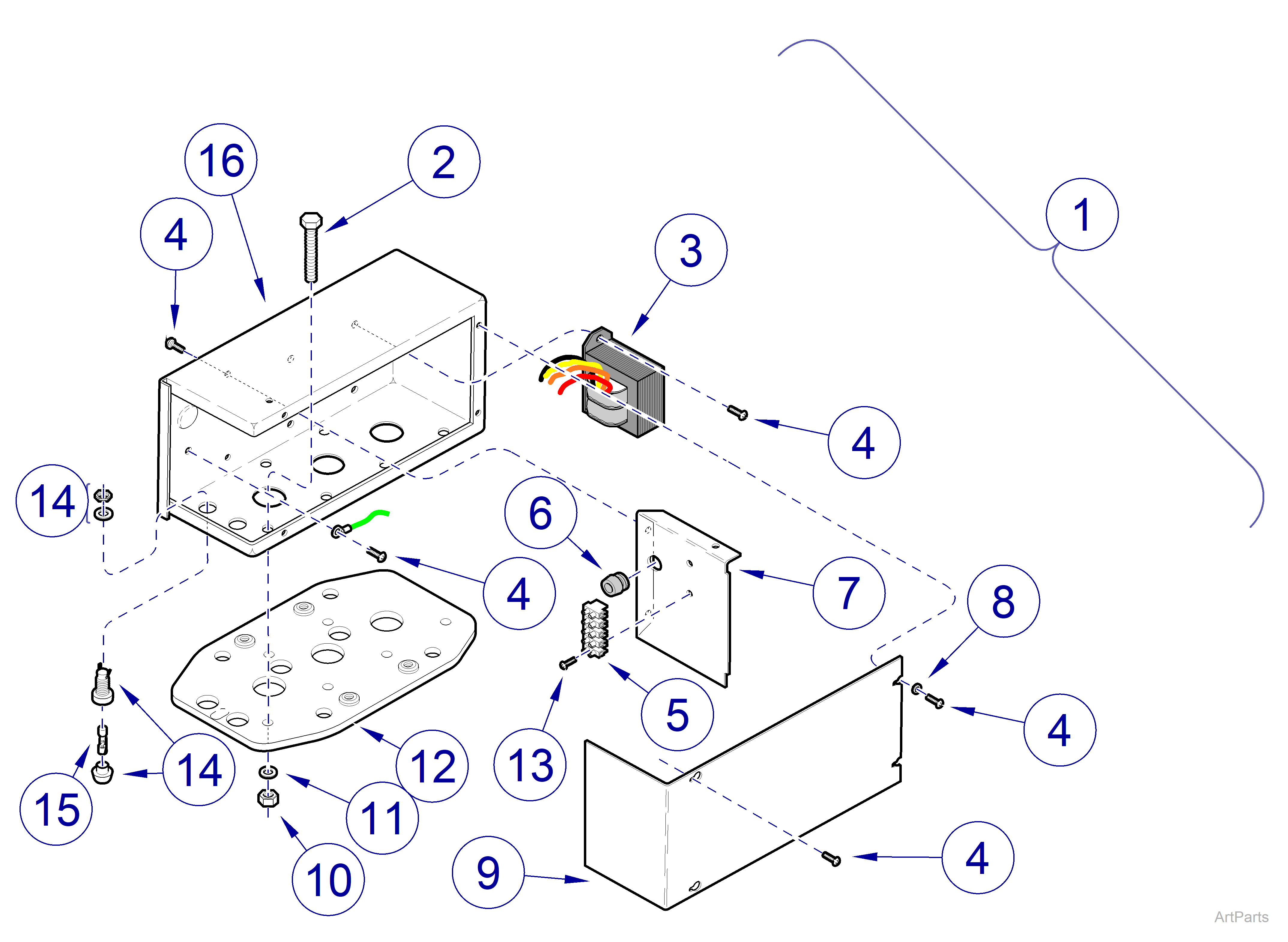 Ceiling Plate (Single Light)