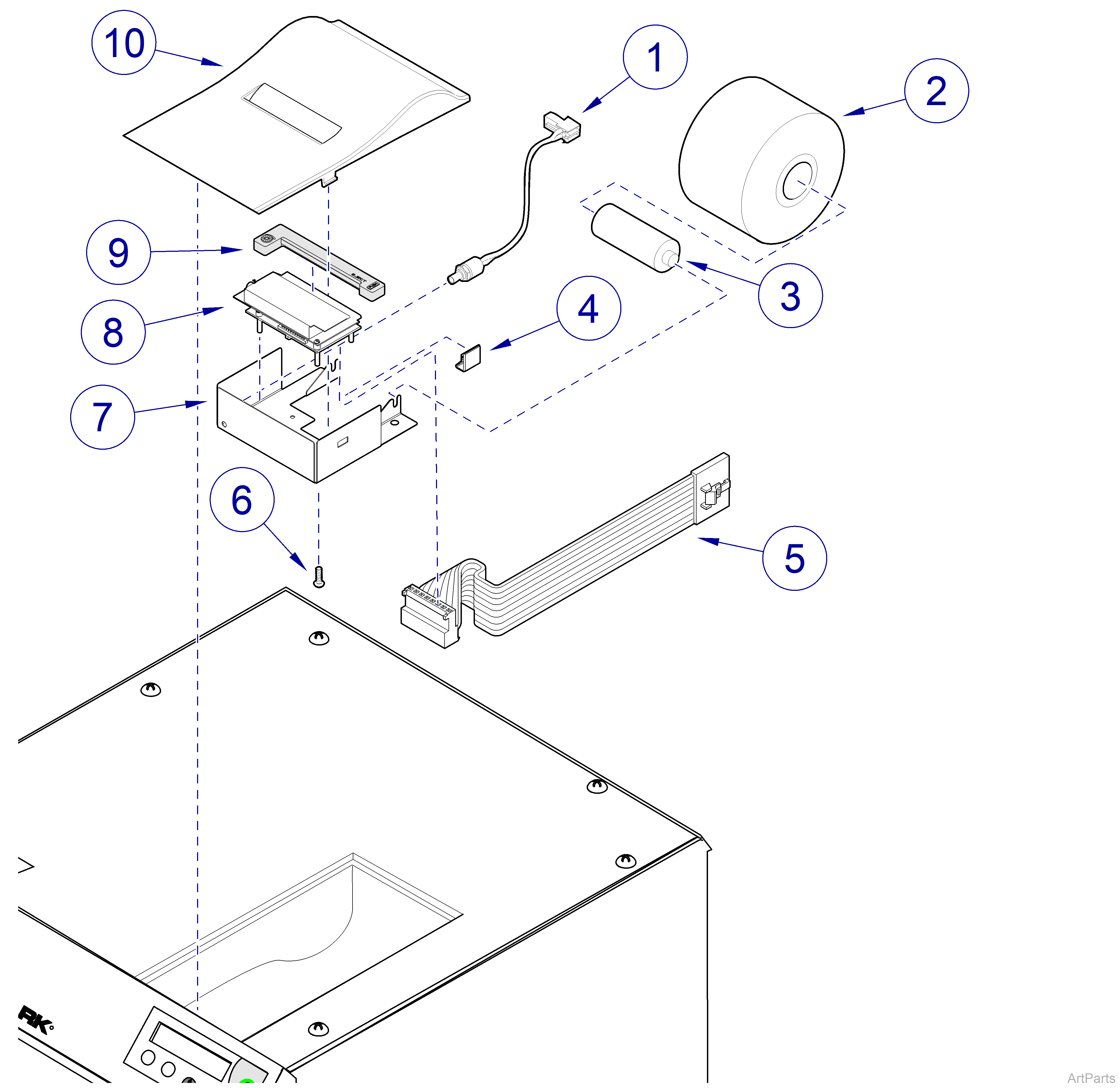 9A259001 Printer Assembly