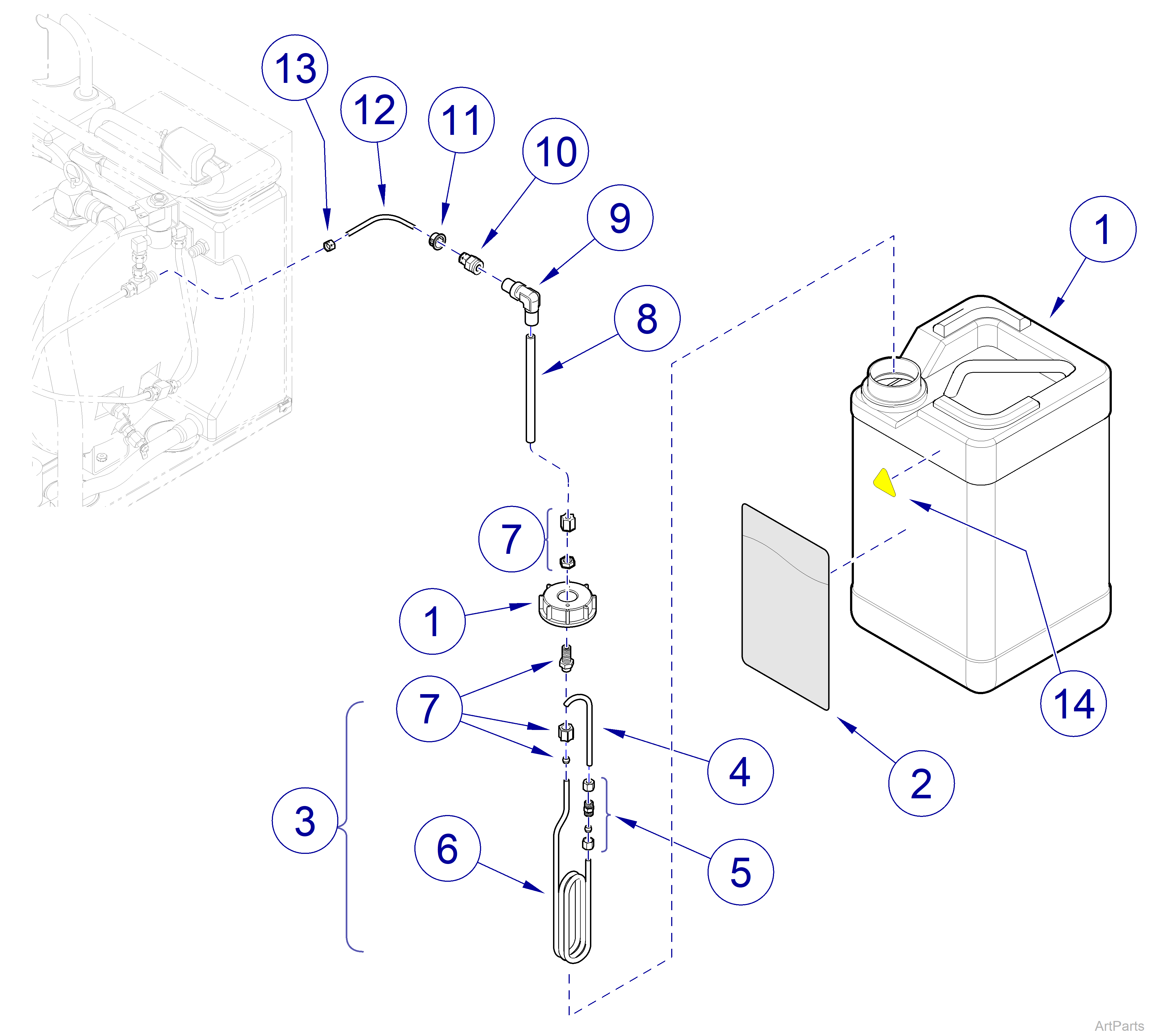 9A260001 External Condensing Tank