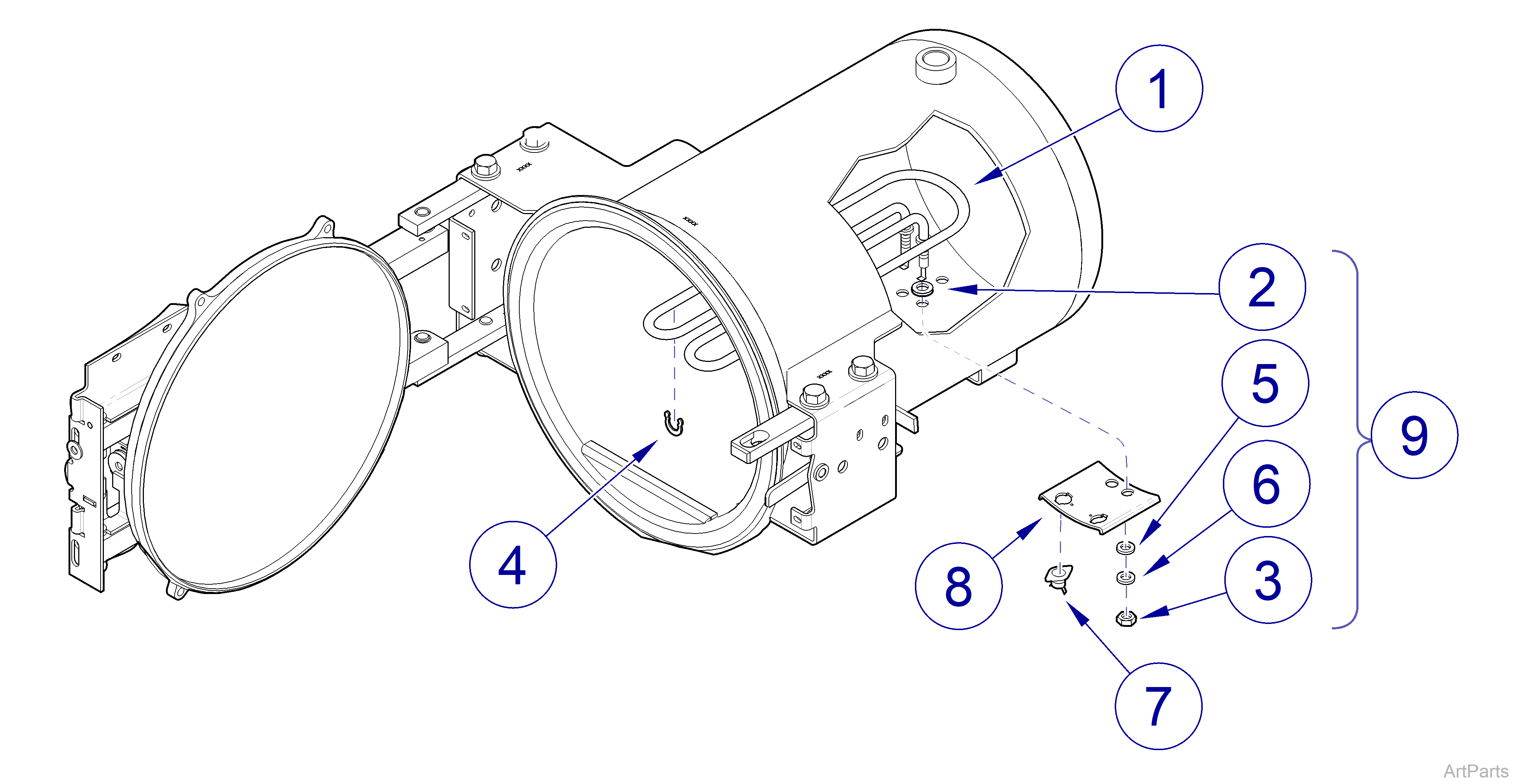 M9/M11 Heating Element/Hi-Limit Thermostats