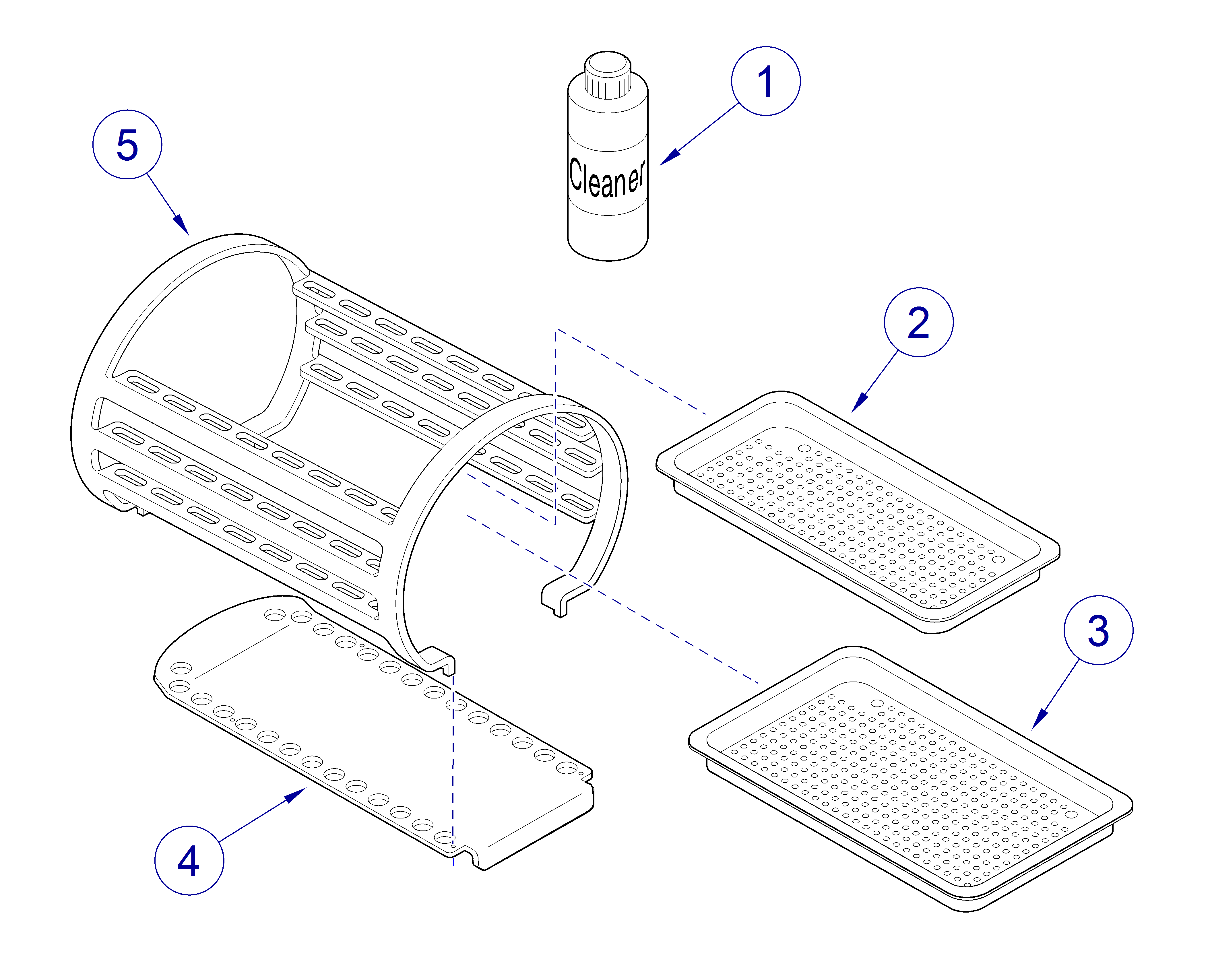 M9/M11 -033 / -034 Trays / Racks