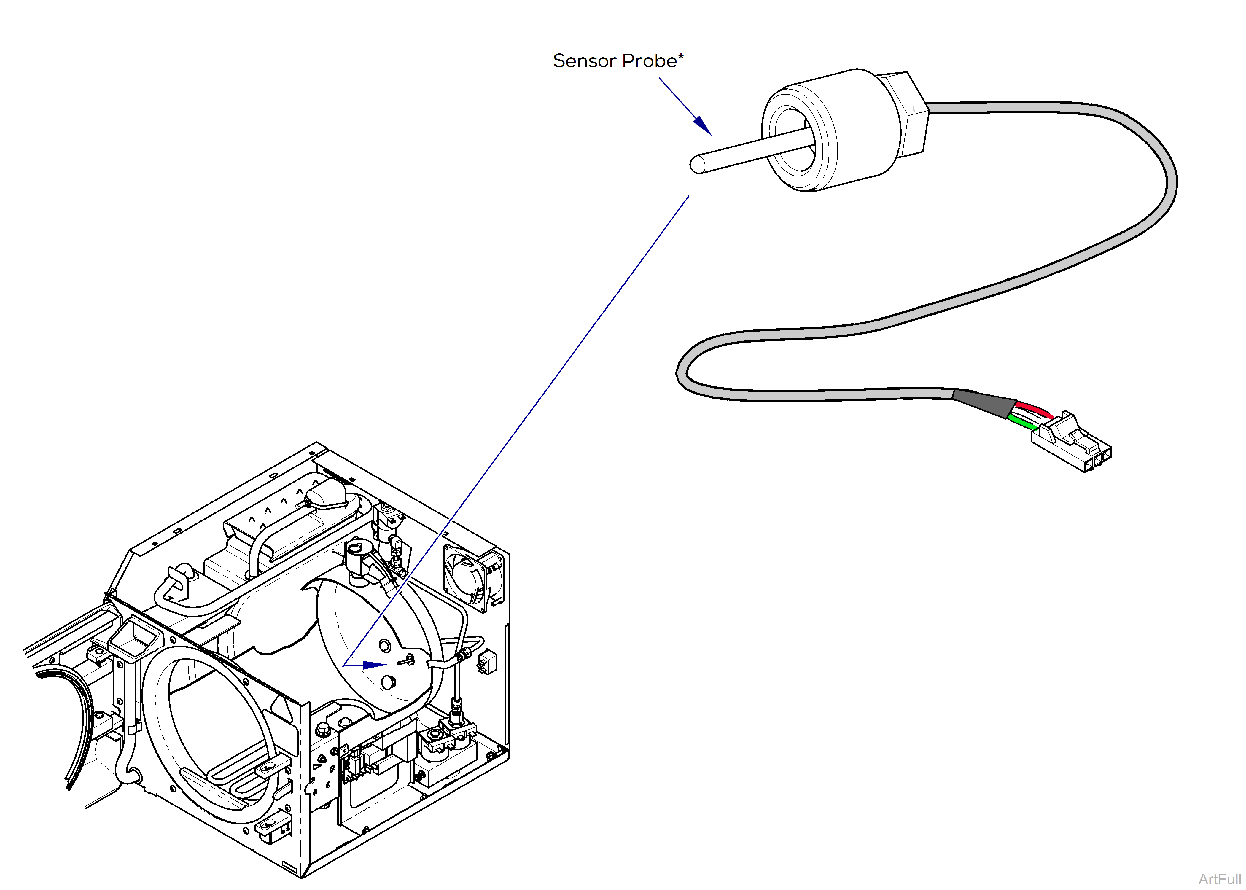 M9/M11 Sterilizer Temperature Sensor