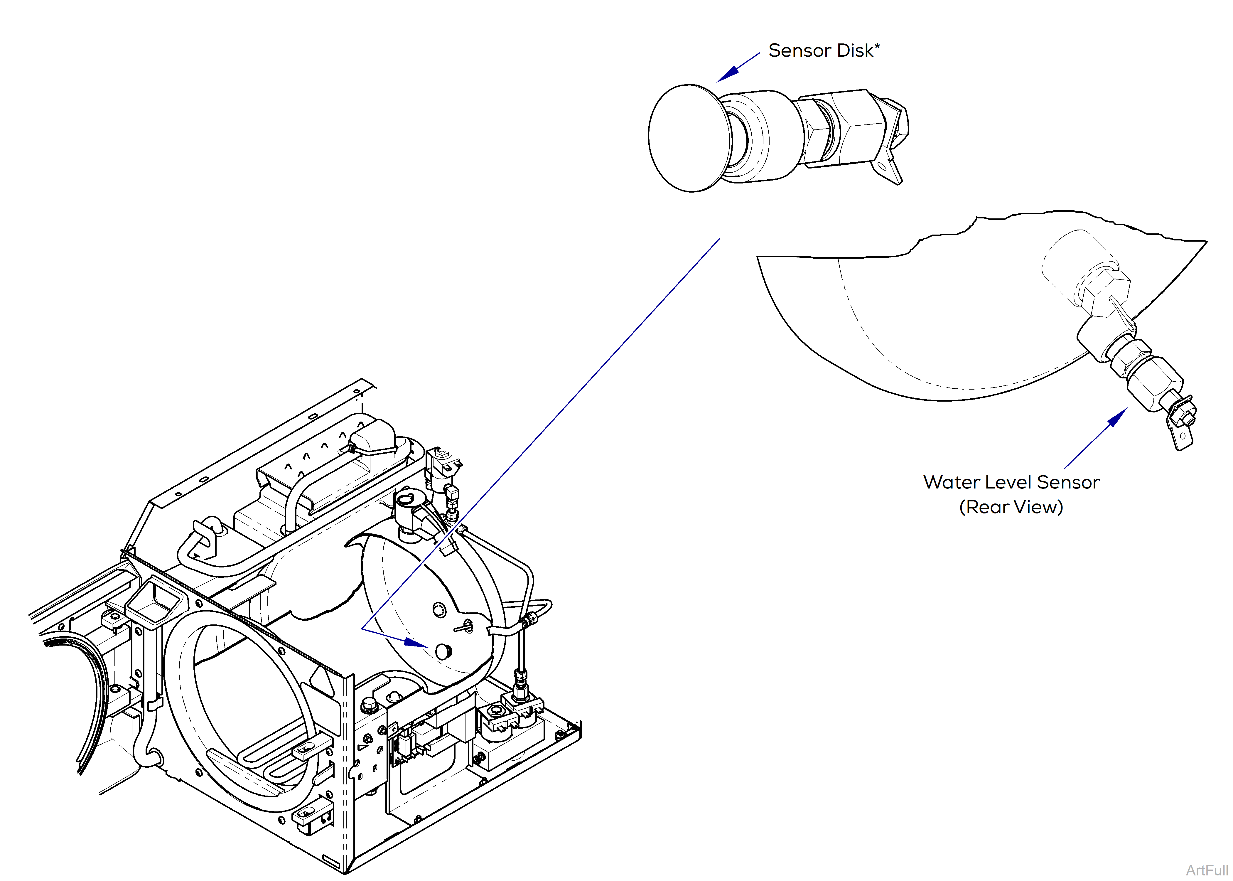 M9/M11 Sterilizer Water Level Sensor