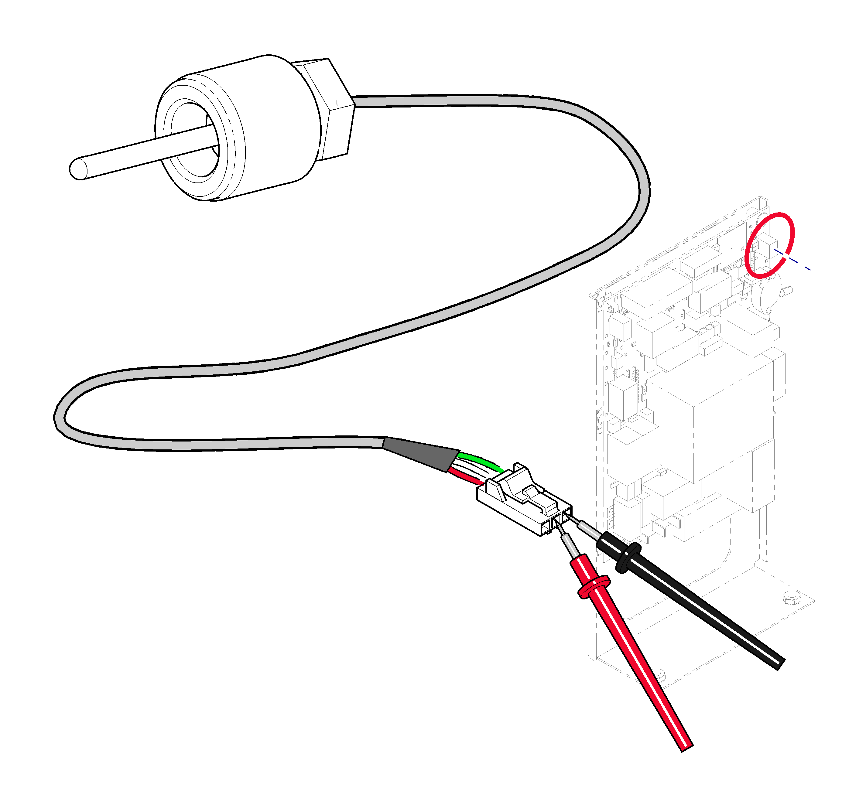 M9/M11 Sterilizer Temperature Sensor