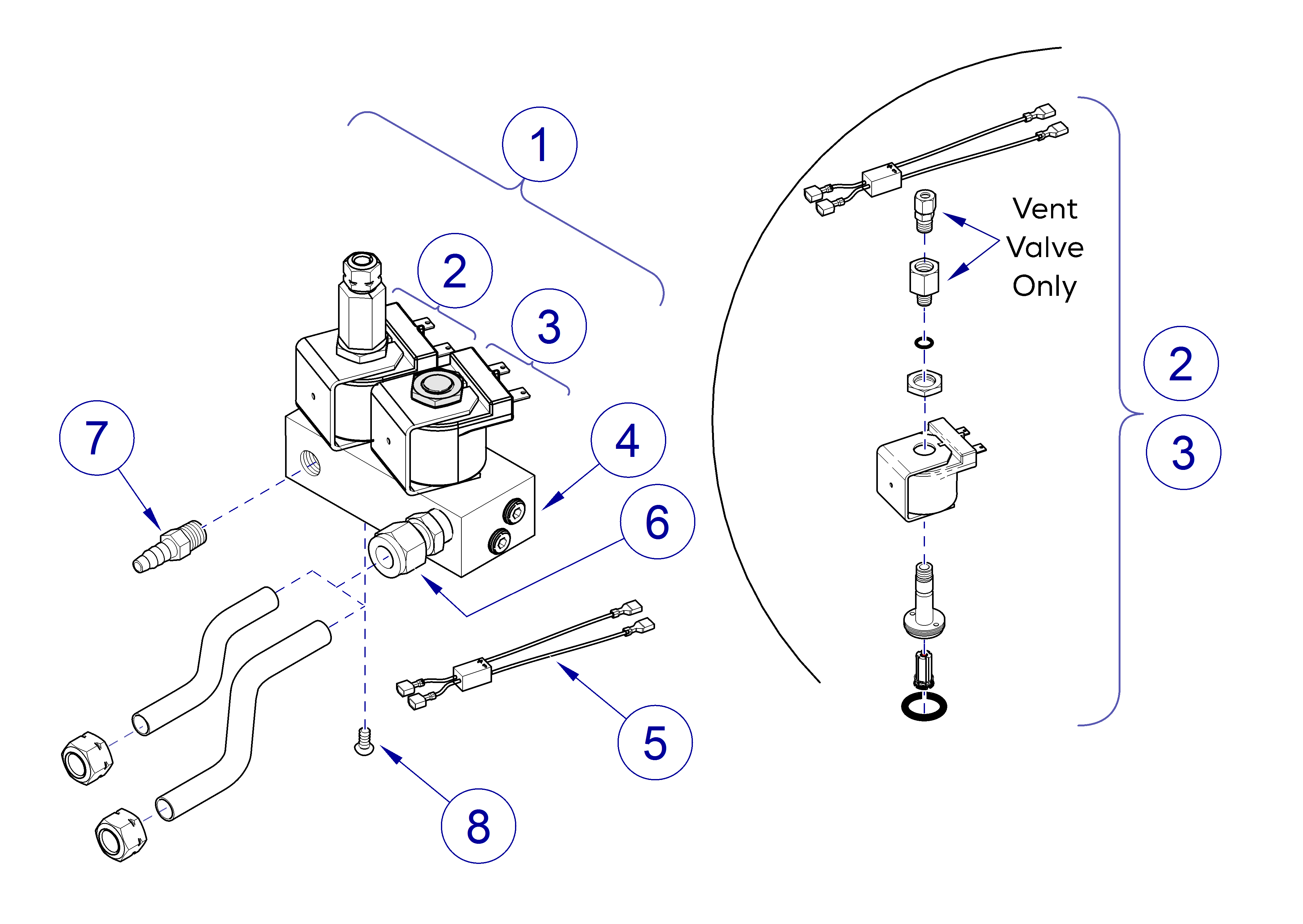 M9/M11 (-033 / -034) Fill/Vent Valve - New Style