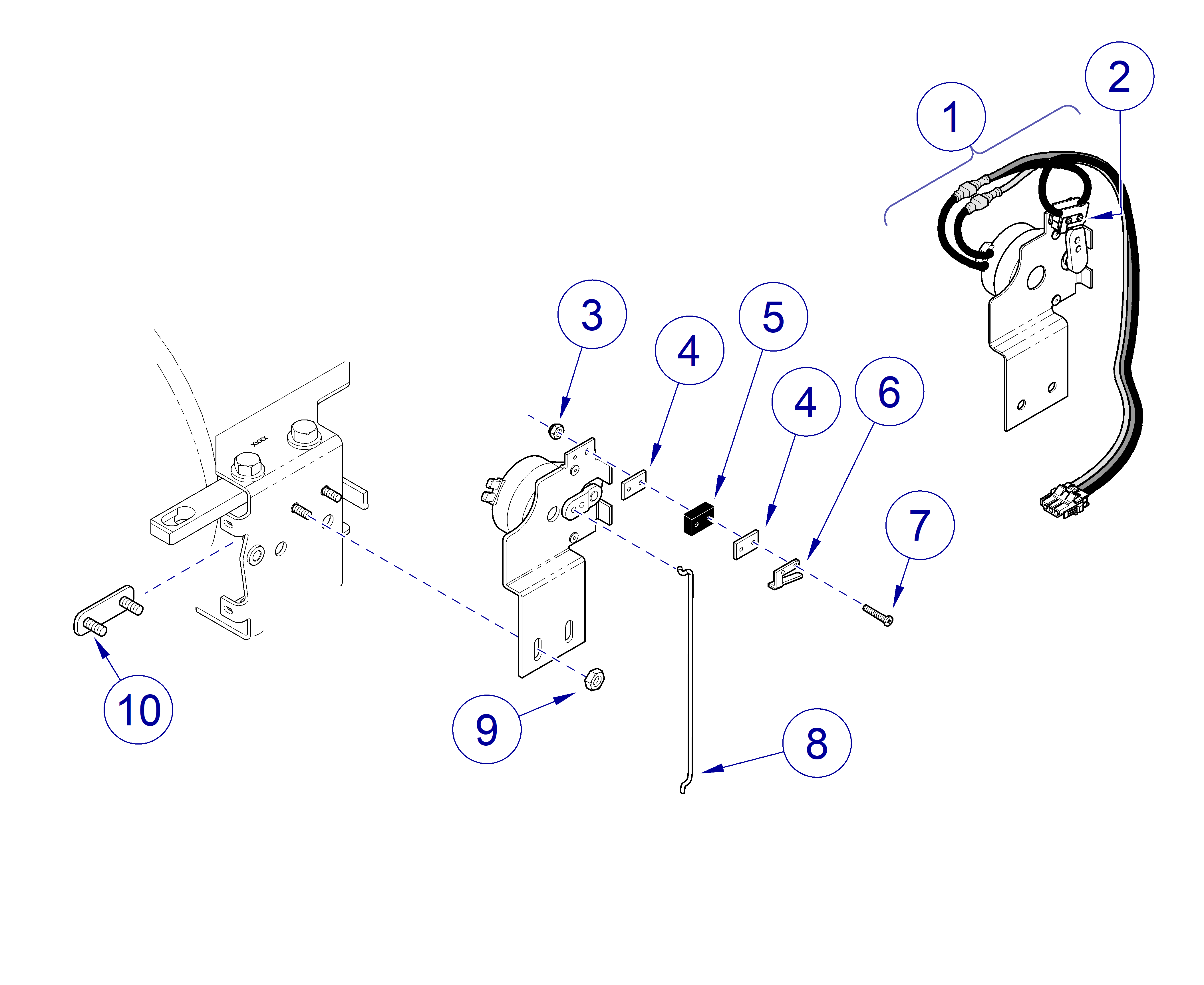 M9 and M11 -020 thru -022 Door Motor System