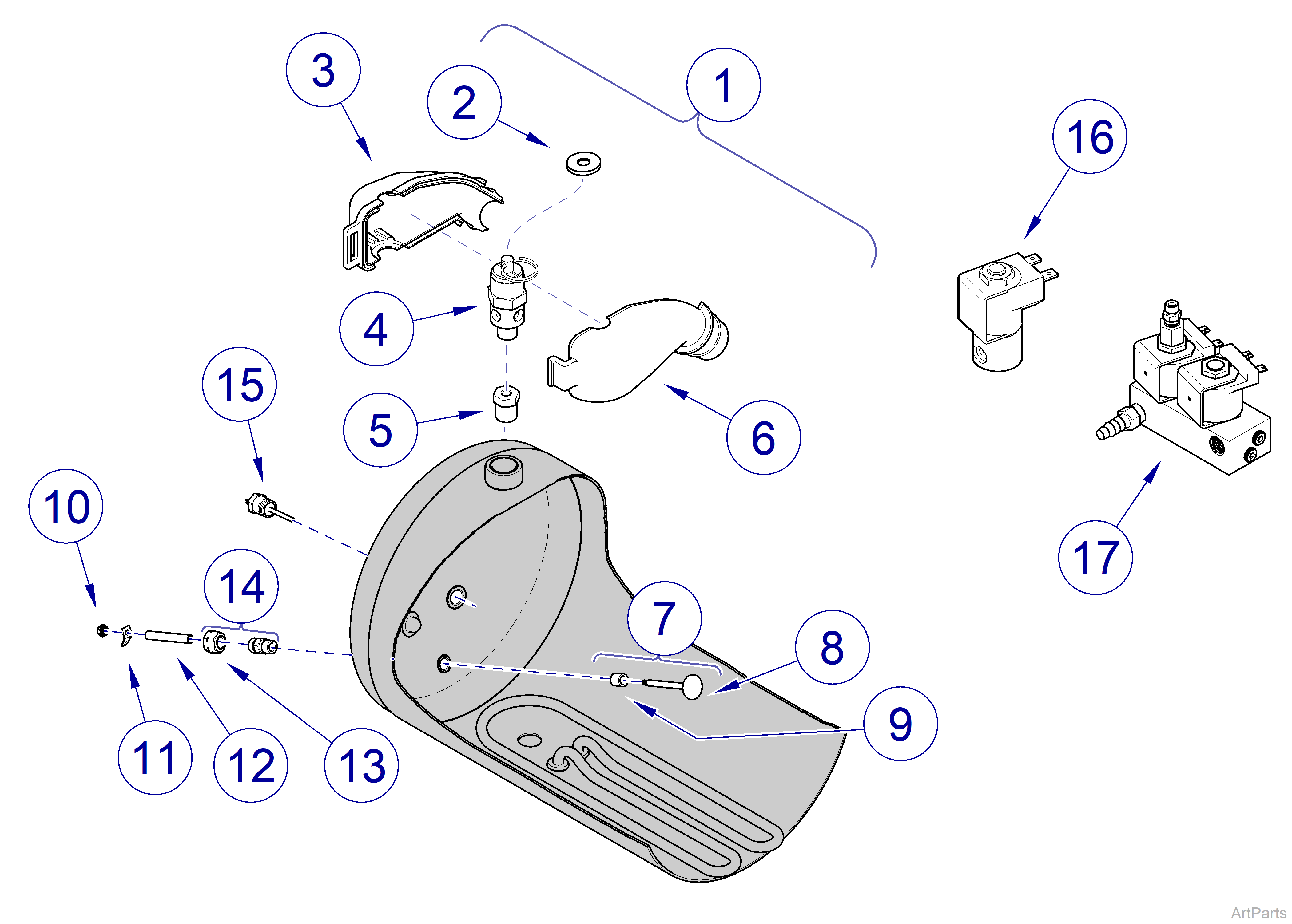 M9/D and M11/D -020 thru -022 Sensors / Valves