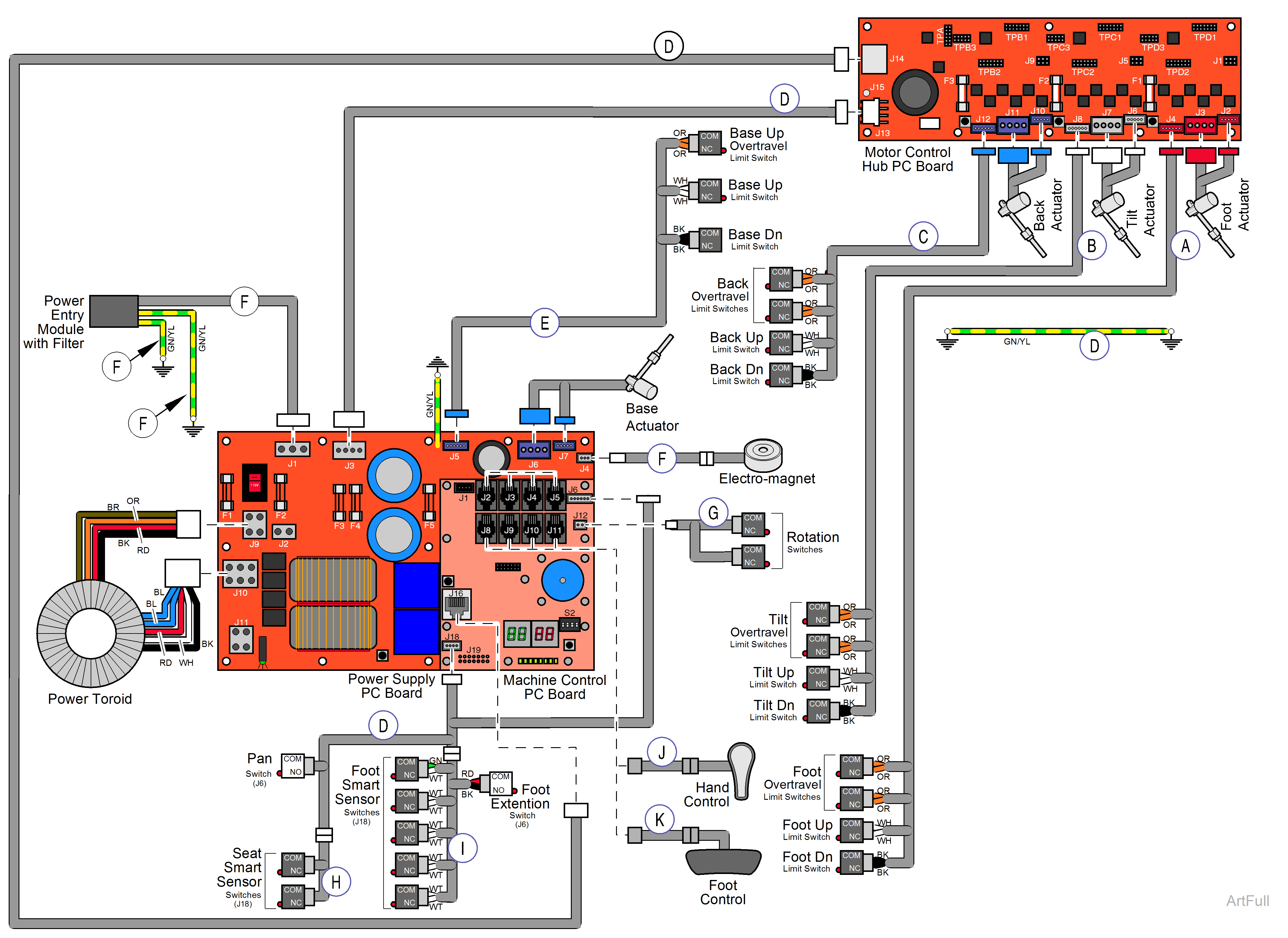 Wiring Diagram: 630 (-012 /-022)