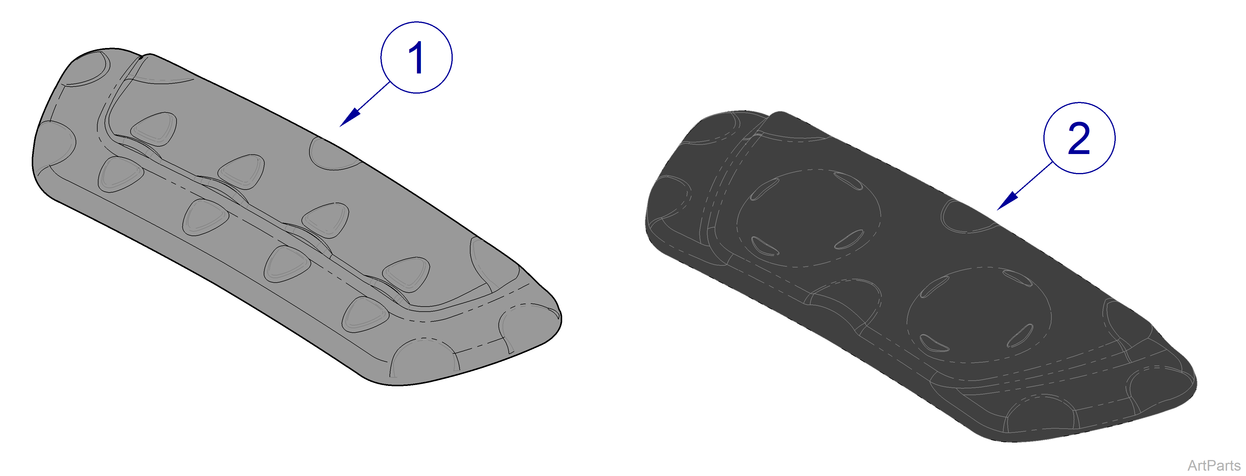 002-1290 Foot Controls