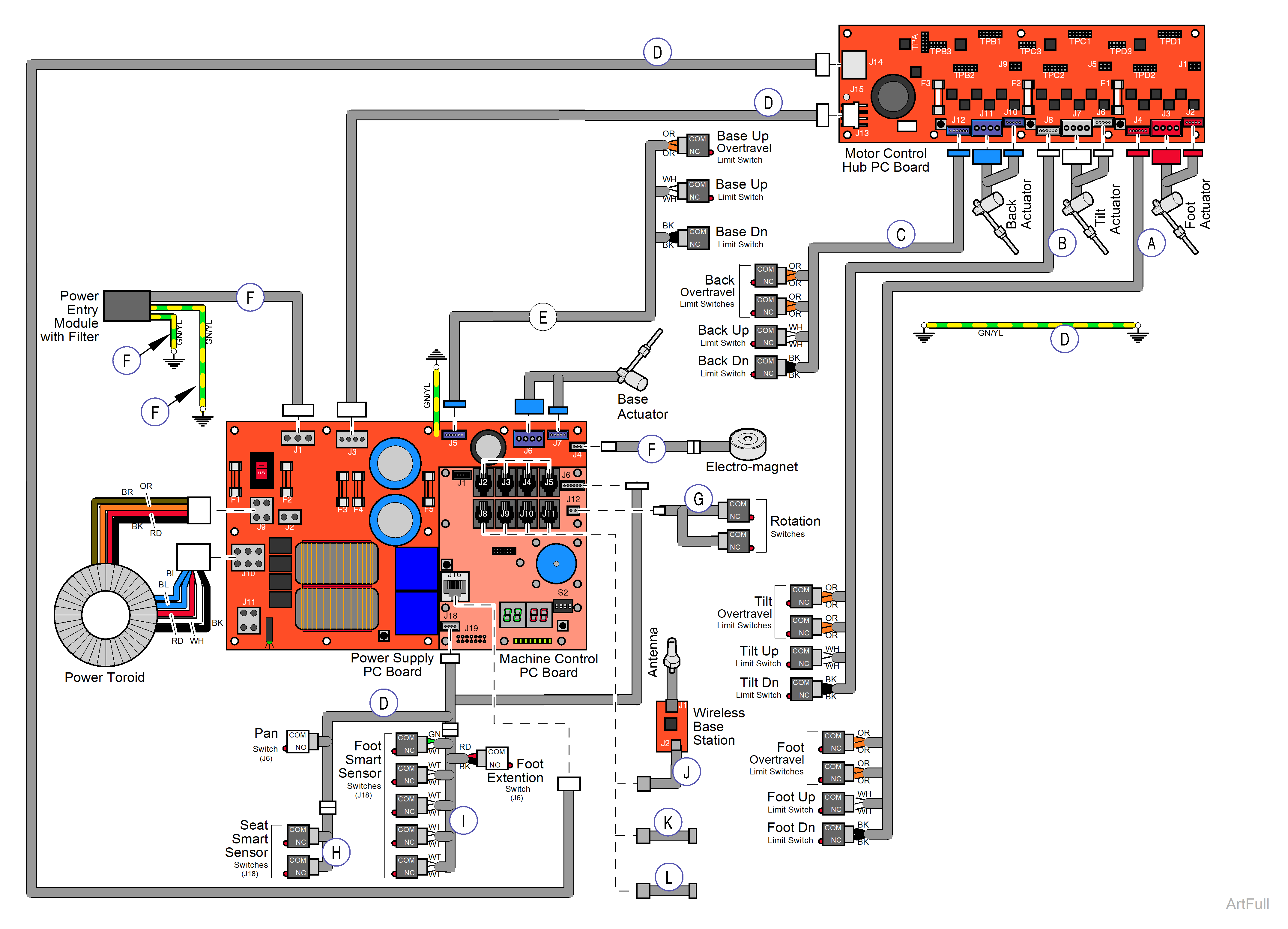 Wiring Diagram: 630 (-013 /-023)