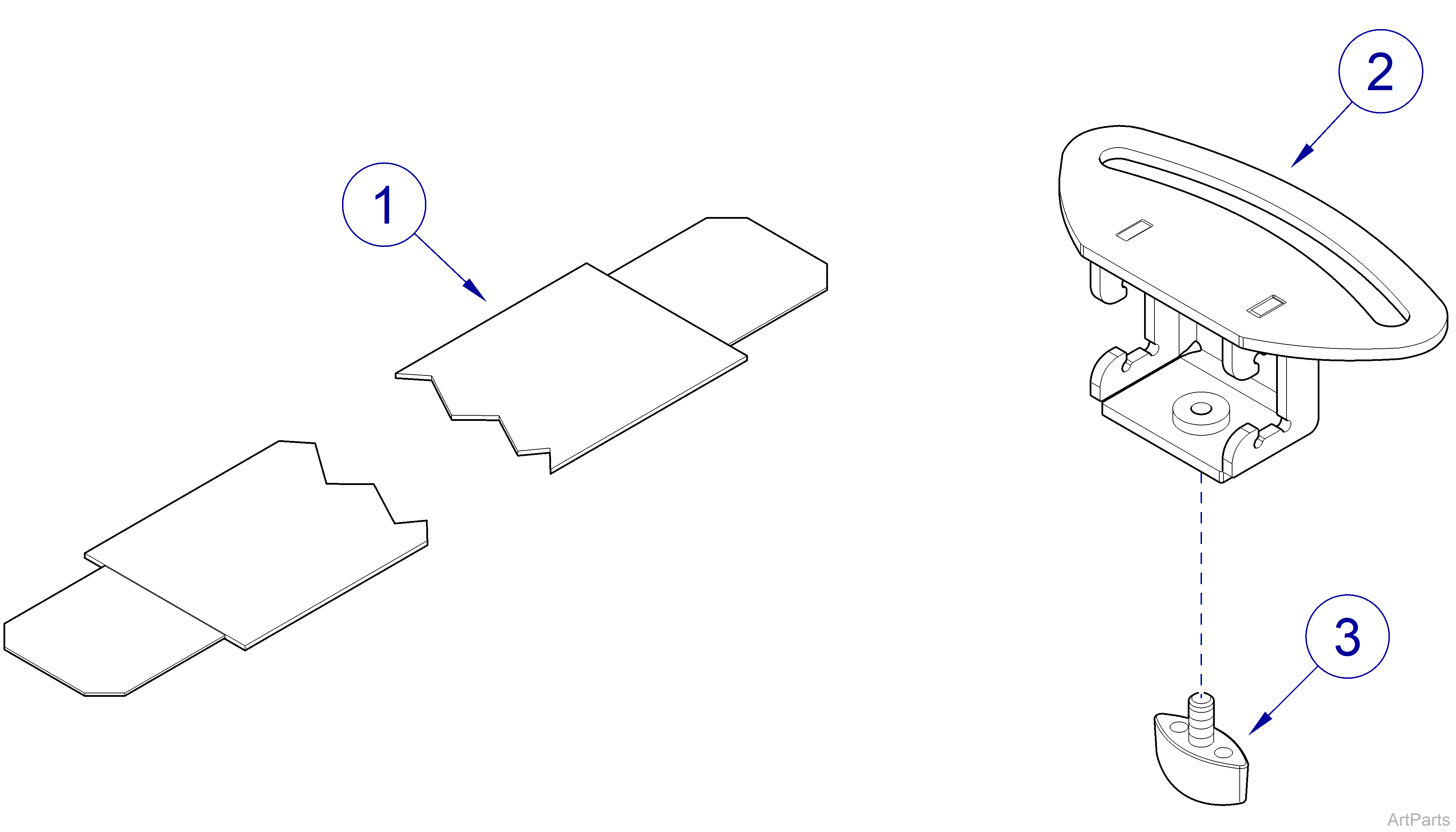 9A559 Security Strap Assembly