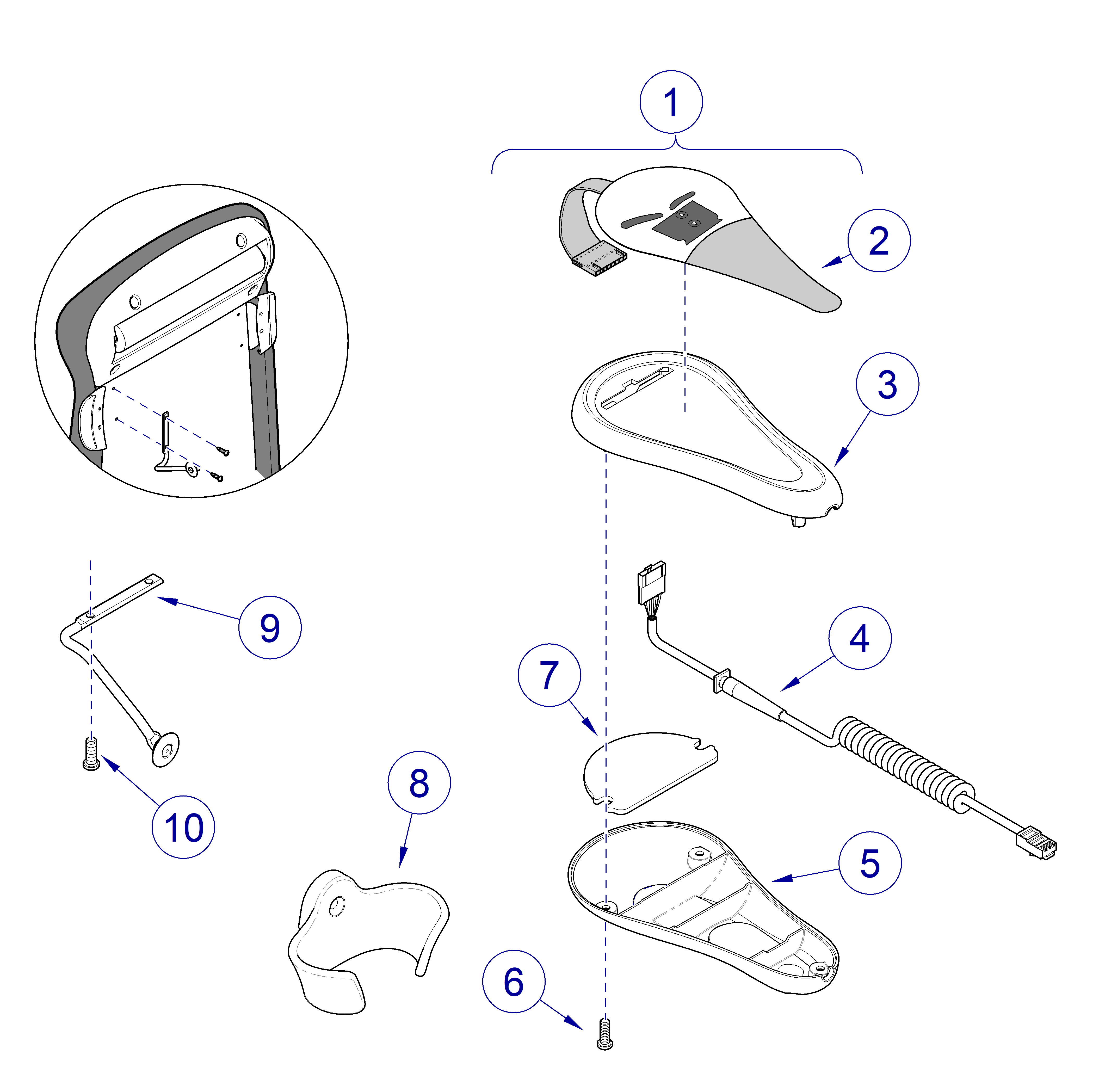 [%=ProductNames/Product.625Table% ]Hand Control Assembly