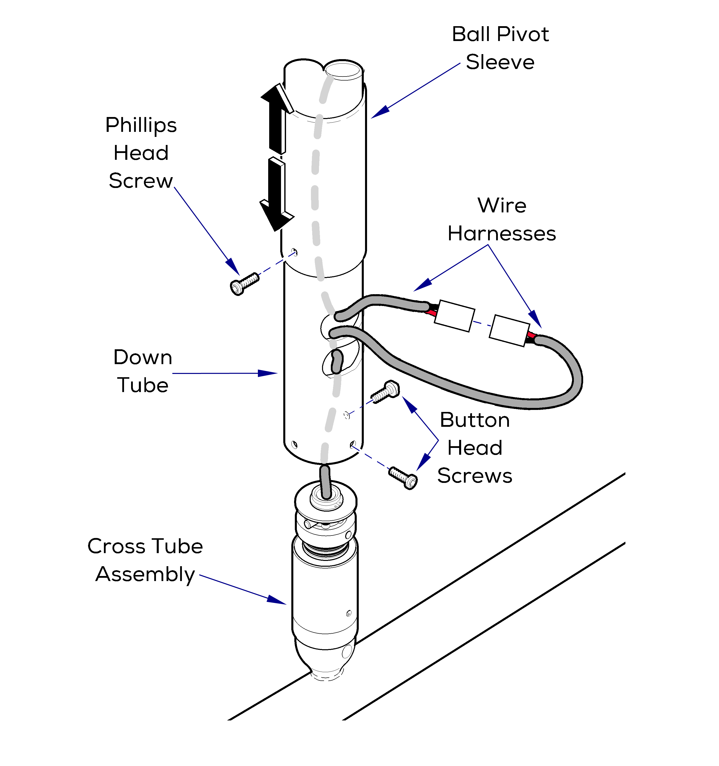 255 Light Cross Tube Removal / Installation