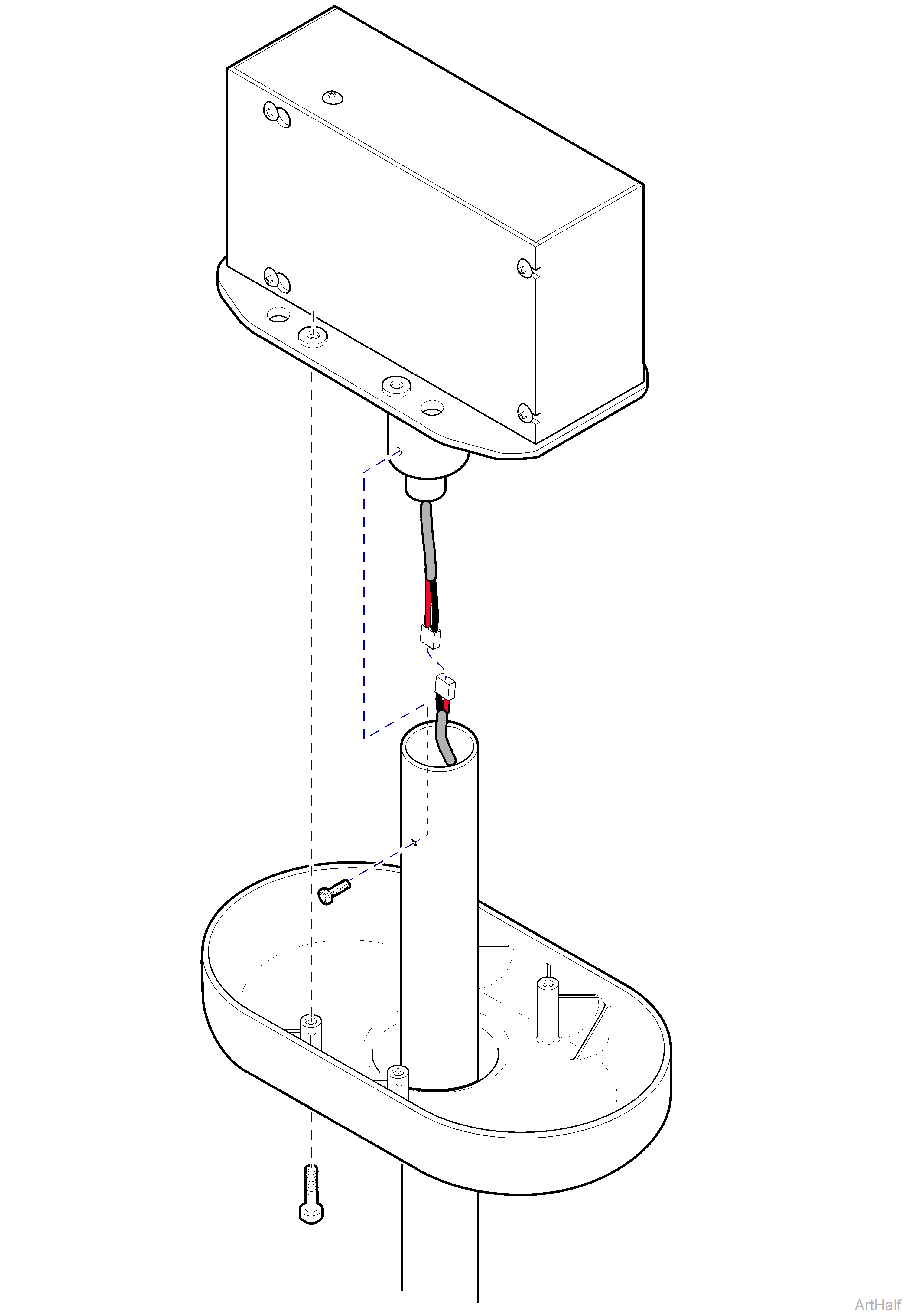 255 Light Down Tube Removal / Installation