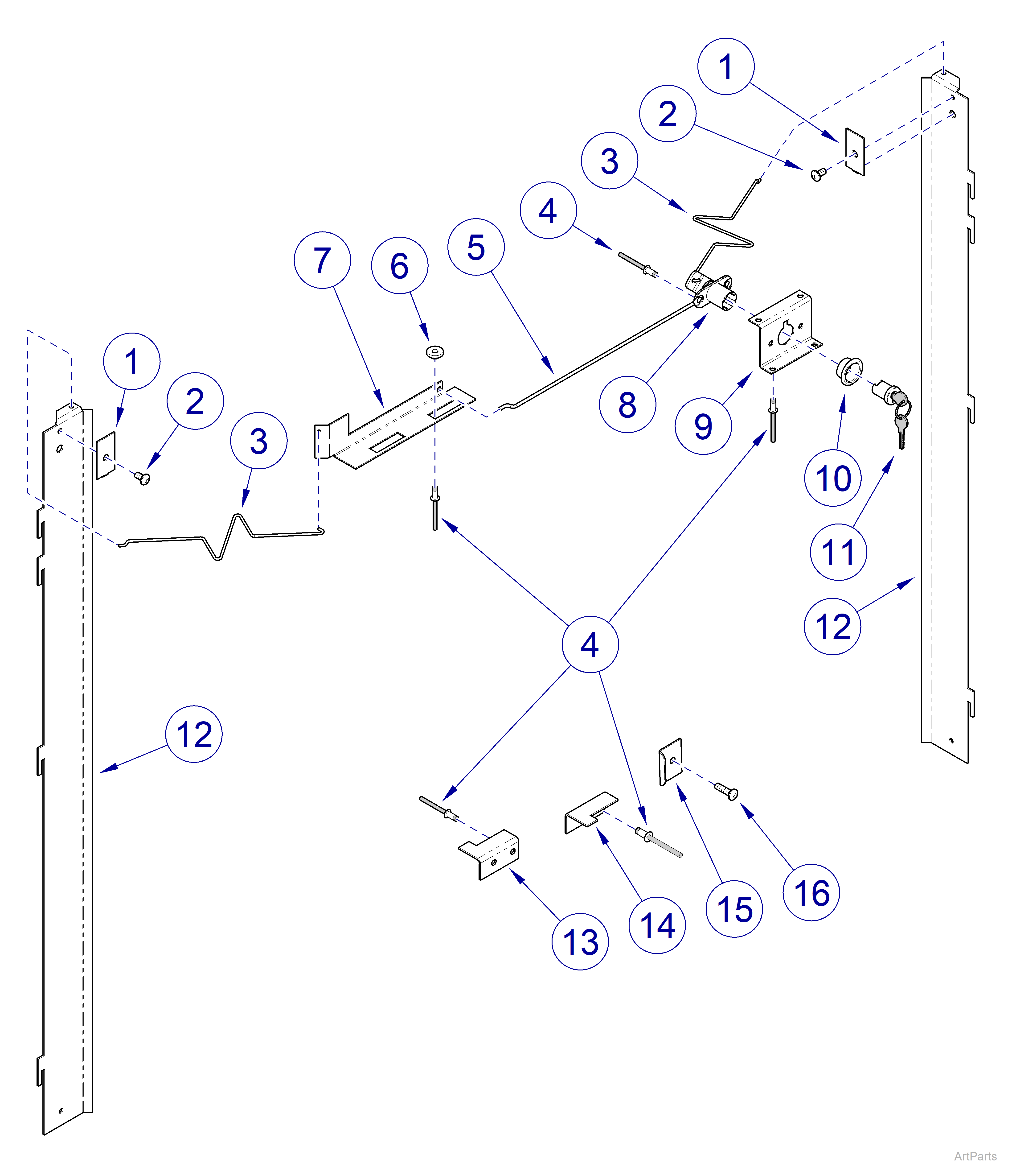 Drawer Lock Kits