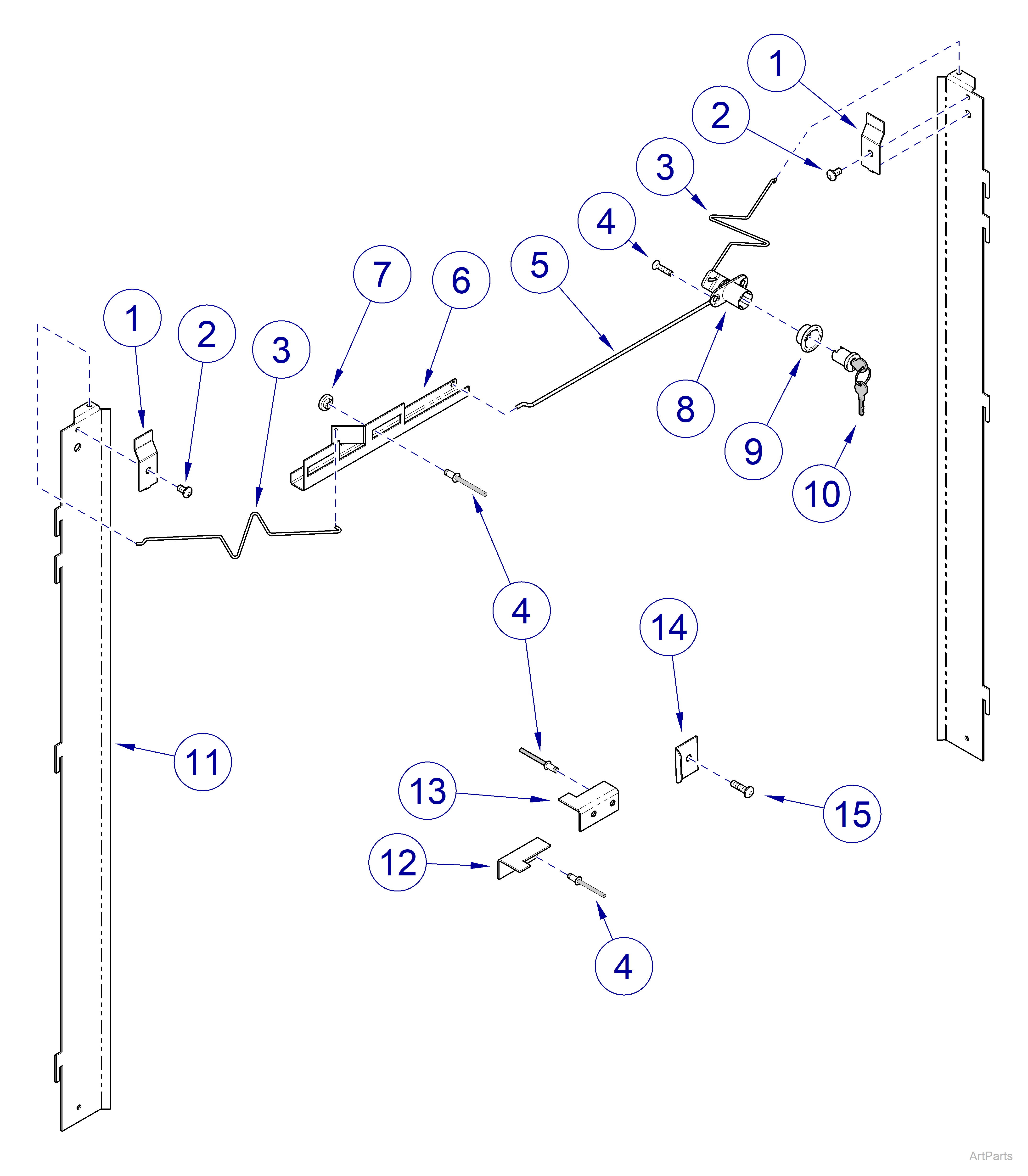 Drawer Lock Kits