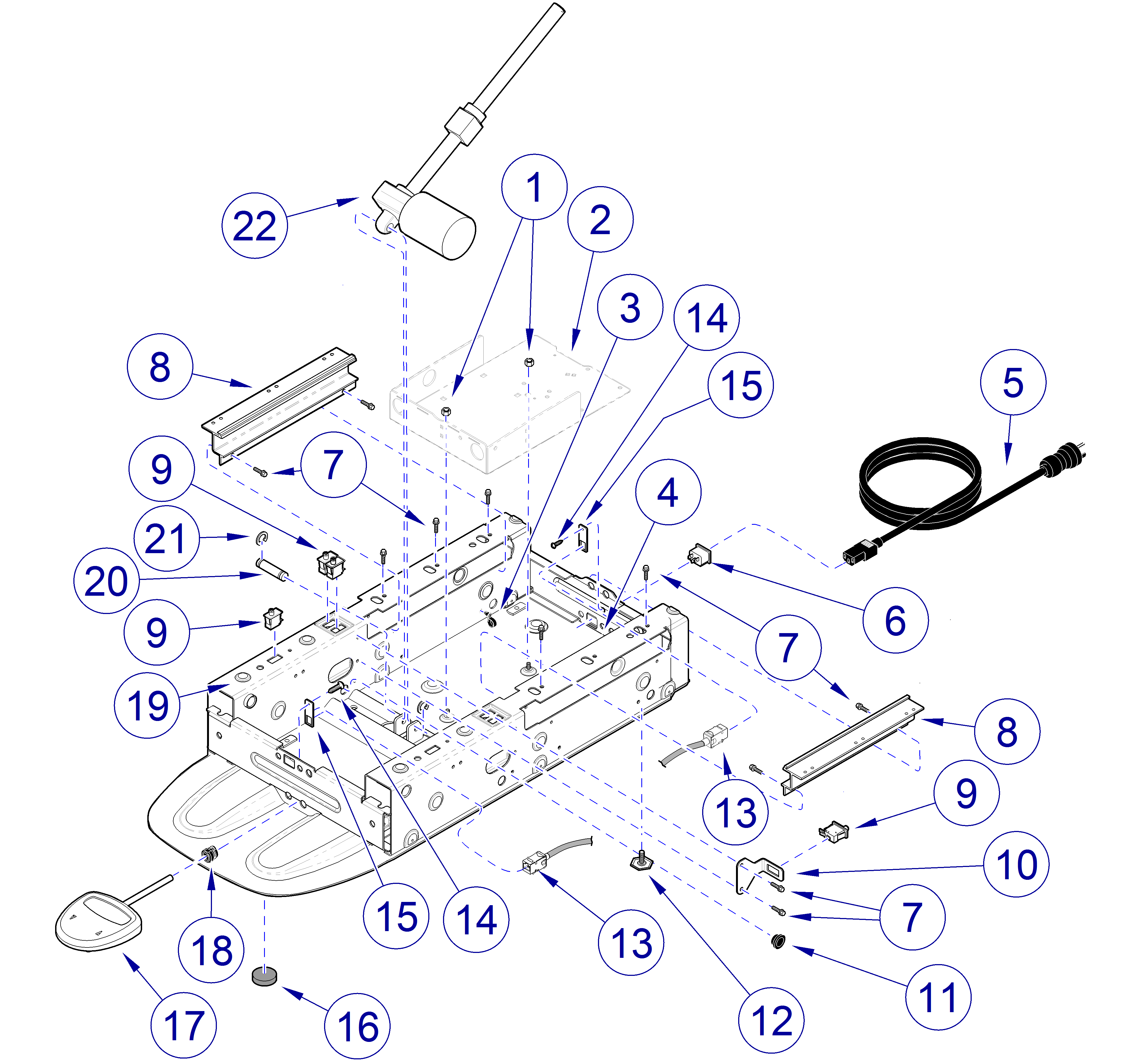 Midmark Base Components