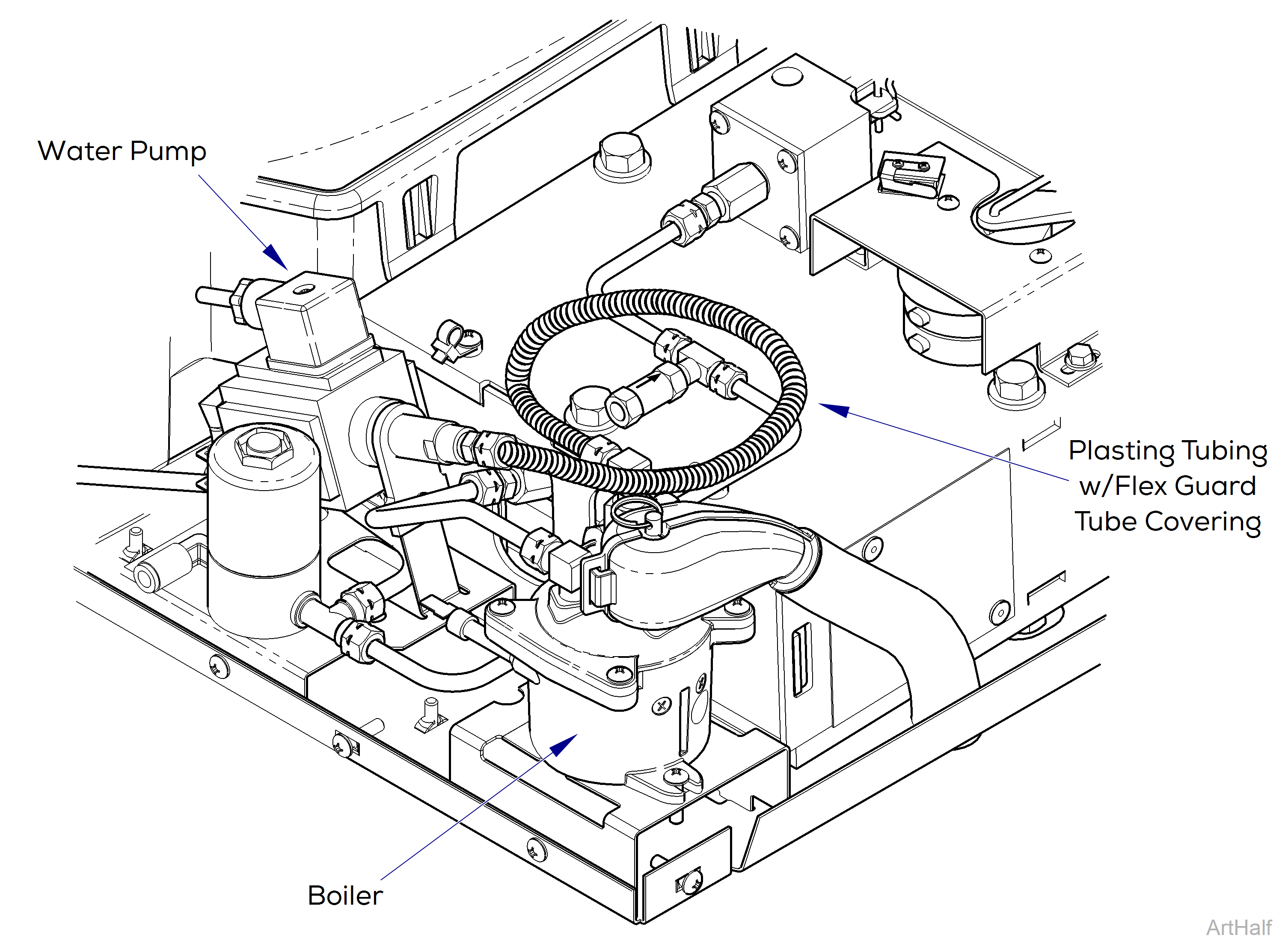 M3 Sterilizer Water Pump Priming