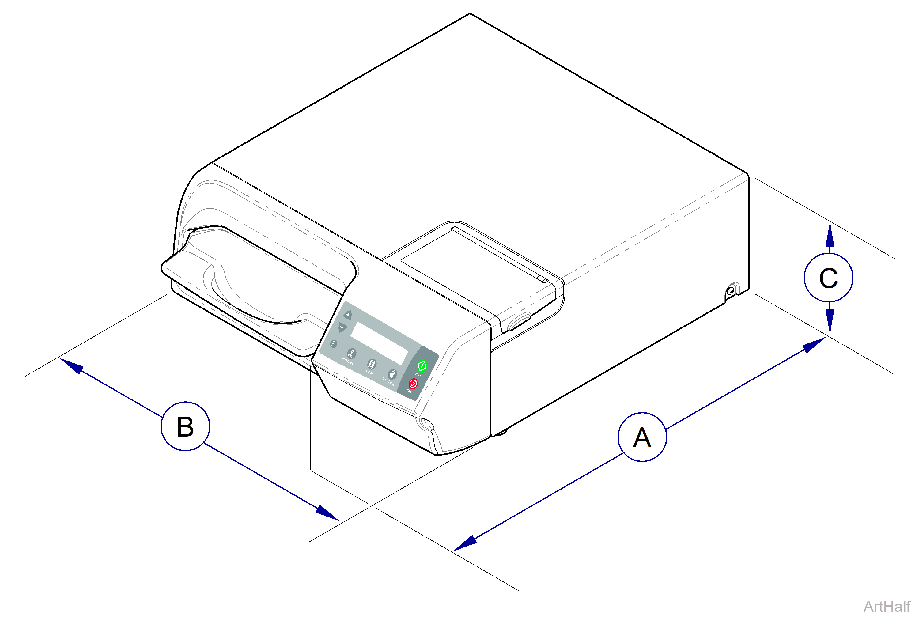 M3 Sterilizer Weights, Dimensions, Electrical Specifications