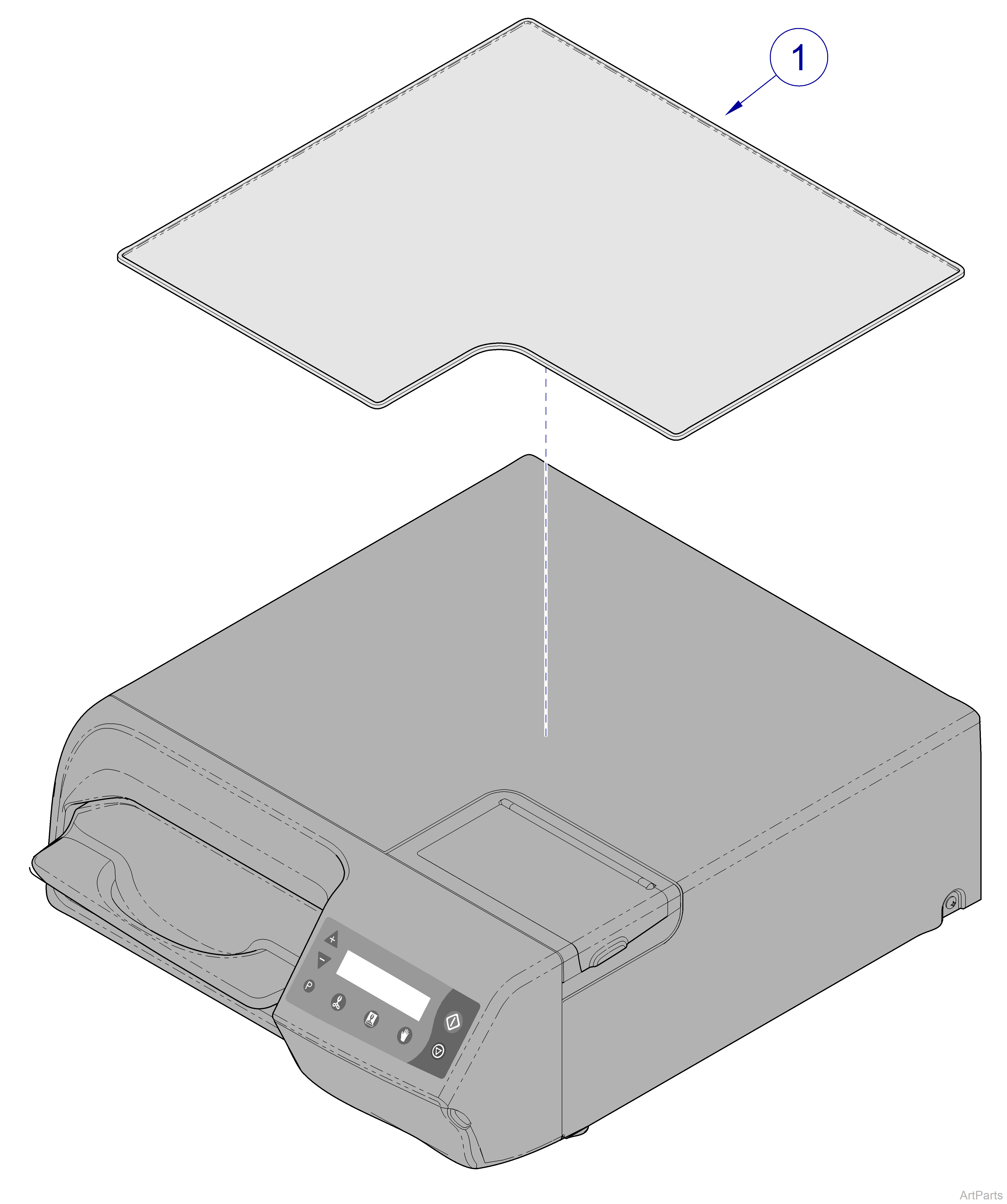 9A404001 M3 Top Protective Cover Accessory