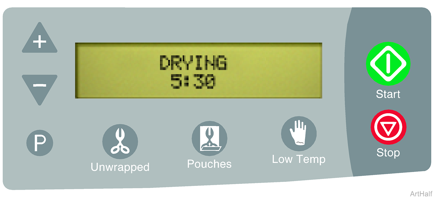 M3 Sterilizer Dry Mode