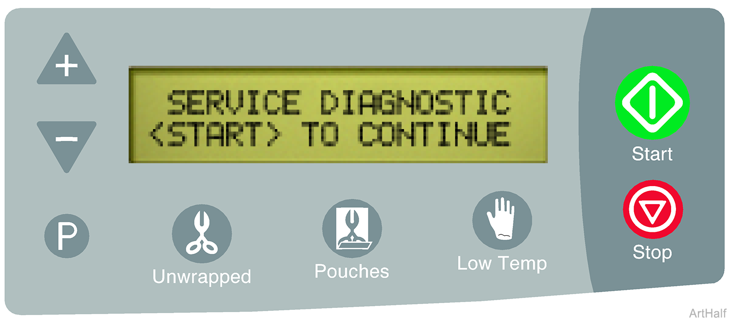 M3 Sterilizer Service Diagnostics