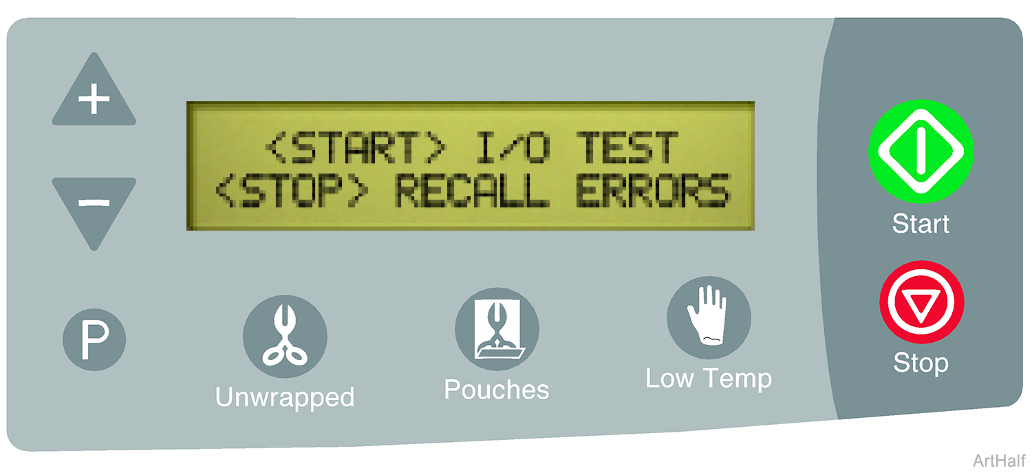 M3 Sterilizer Service Diagnostics