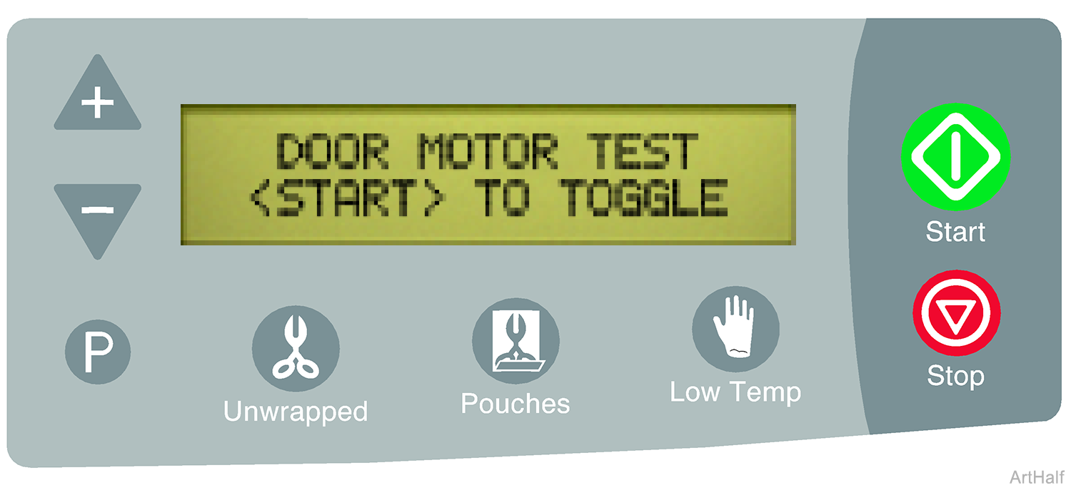 M3 Sterilizer Door MotorTest