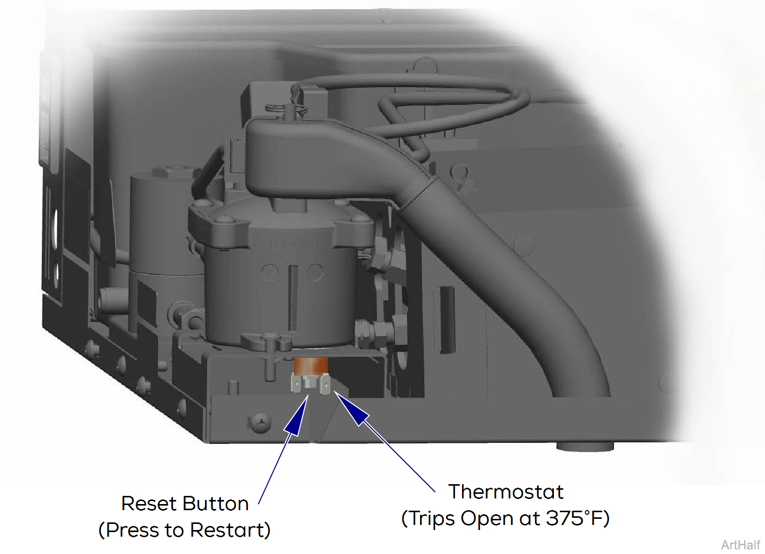 M3 Sterilizer Boiler Overheat Thermostat