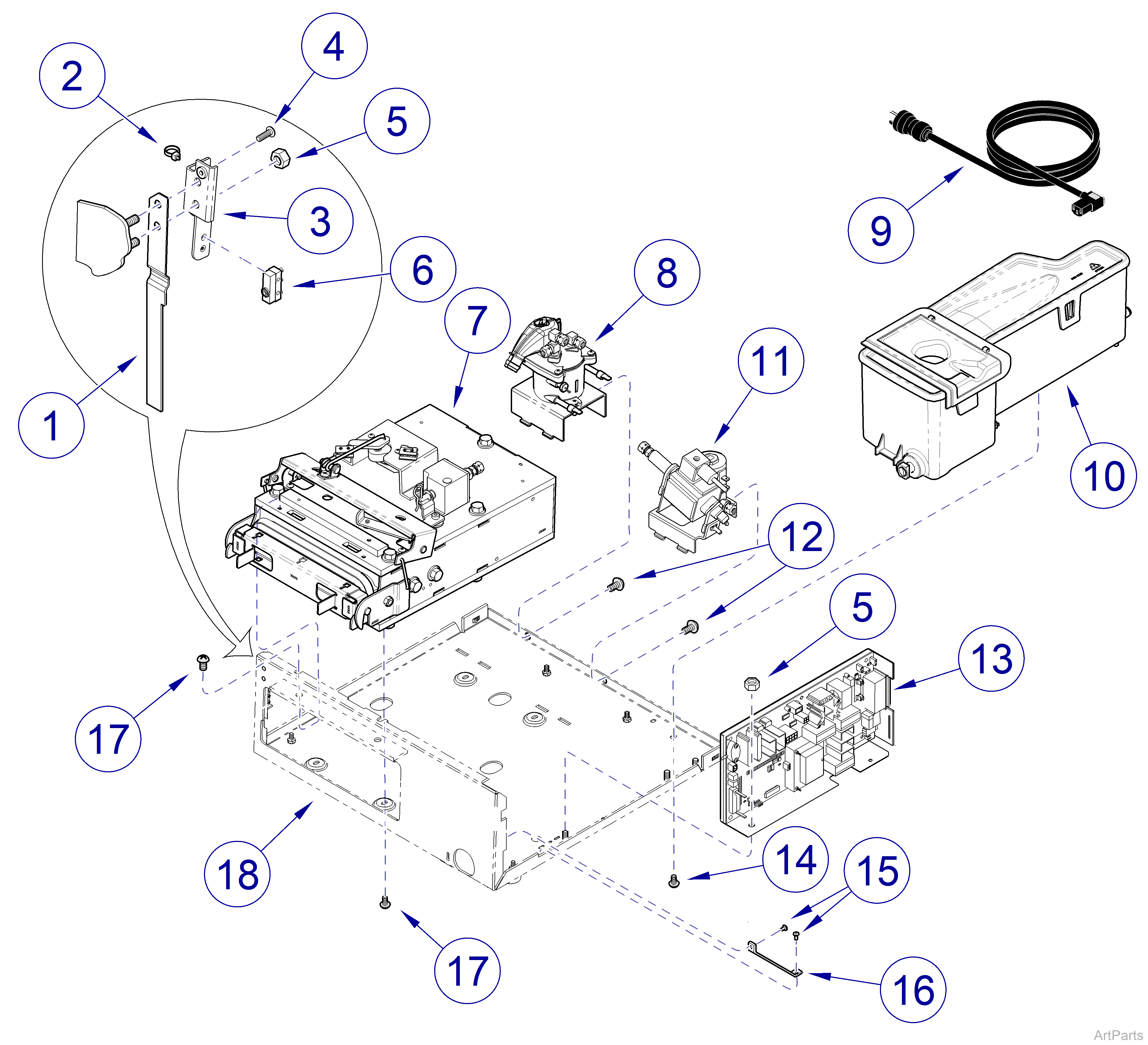 M3 Sterilizer Main Components