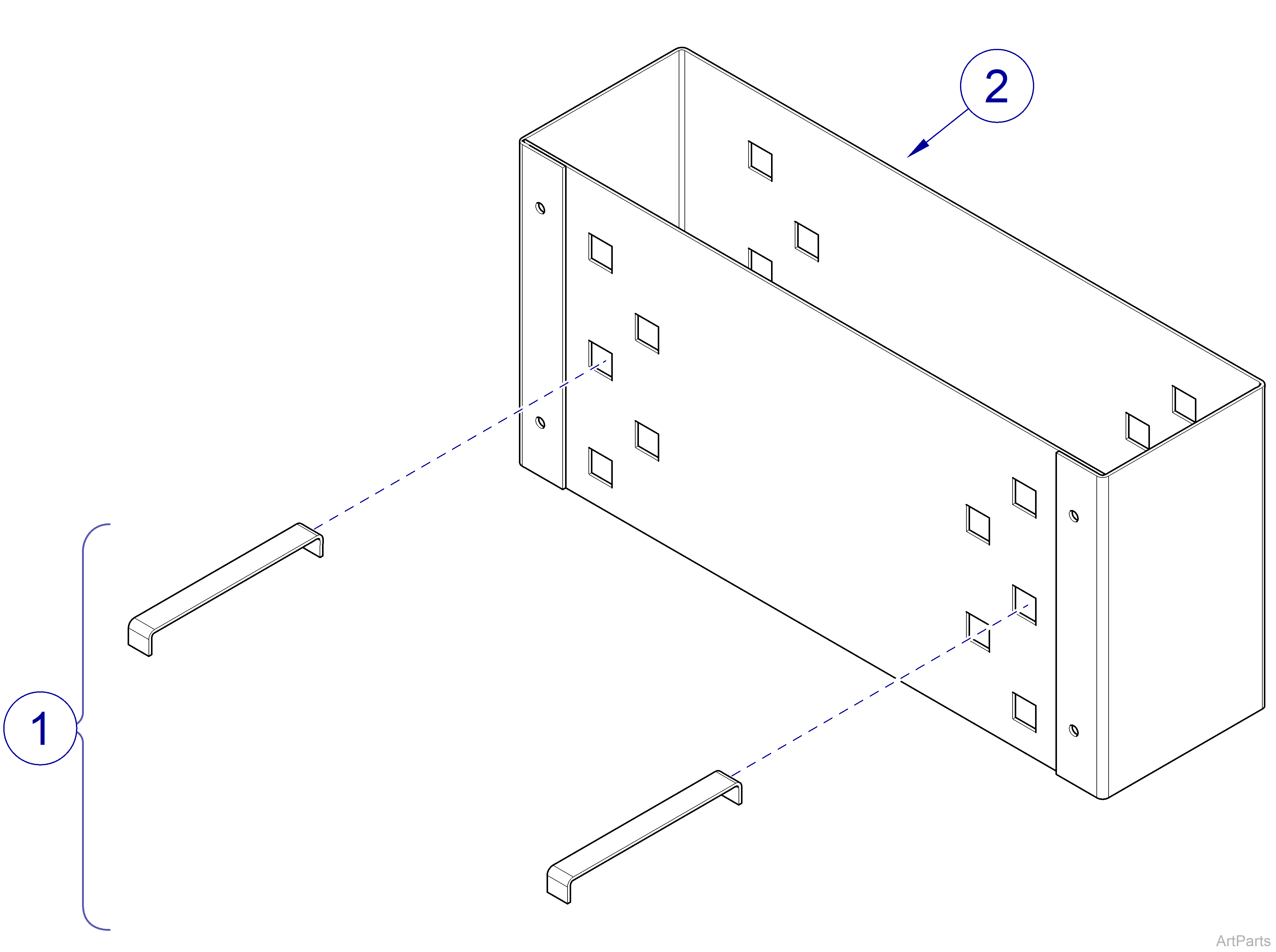 9A586006 Adjustable Tank Stand Dual